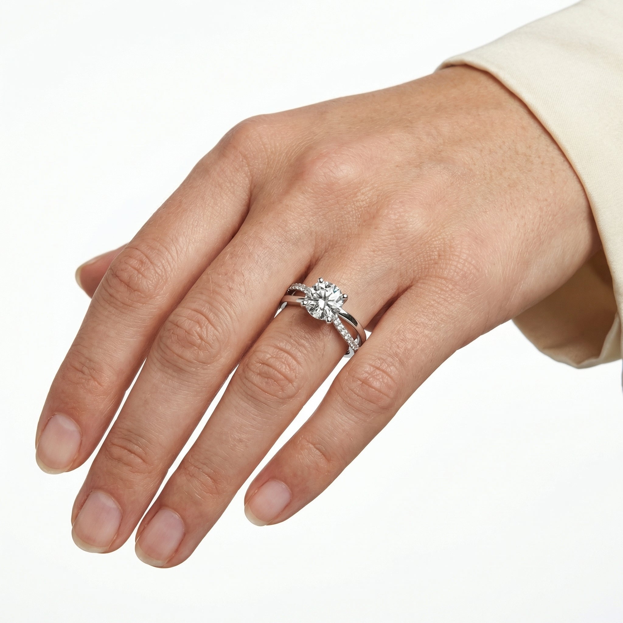Halston Moissanite Ring