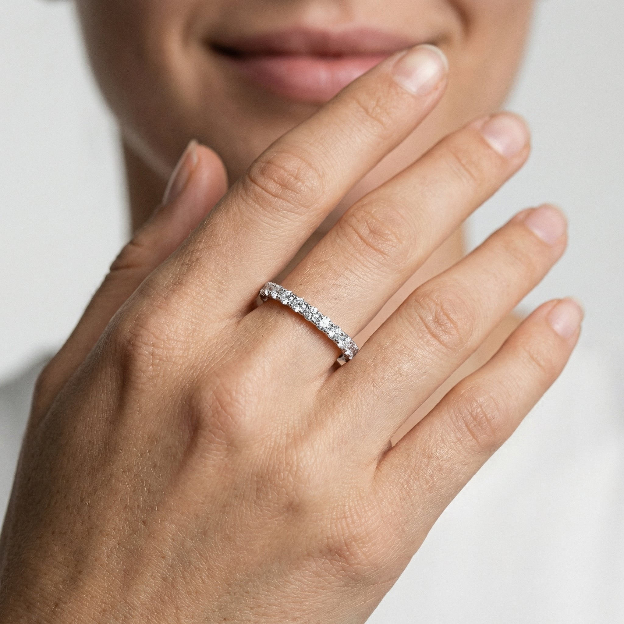Jess Moissanite Ring