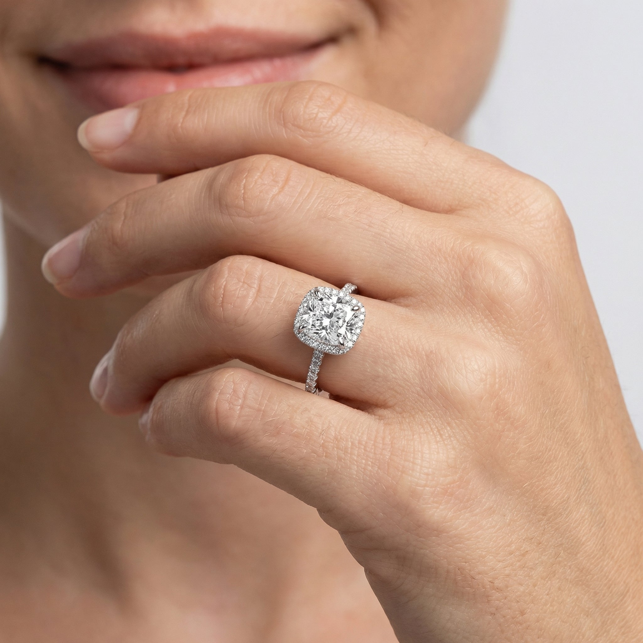 Nina Moissanite Ring