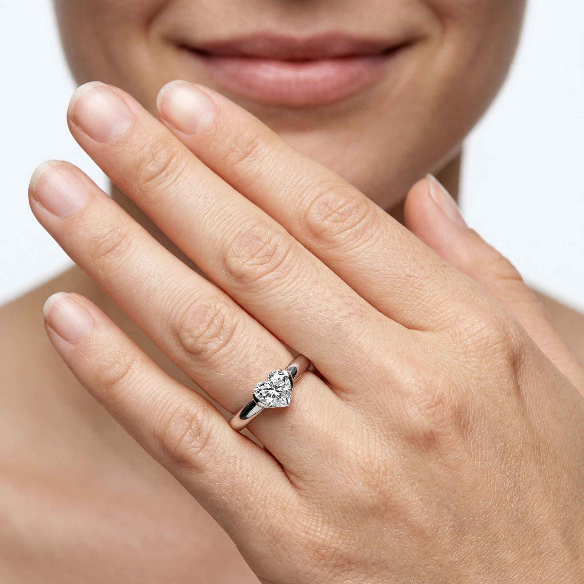 Thea Moissanite Ring