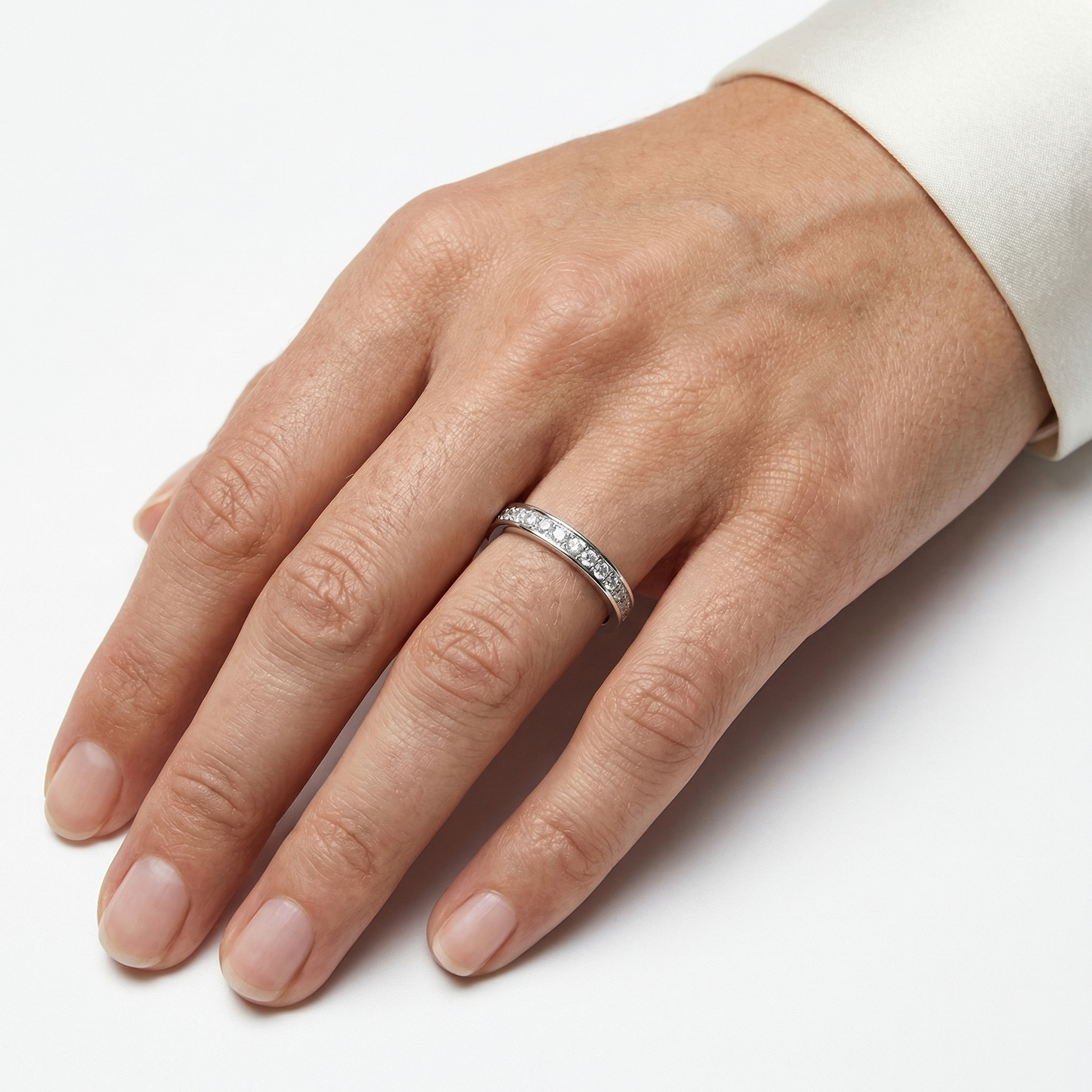 Willow Moissanite Ring