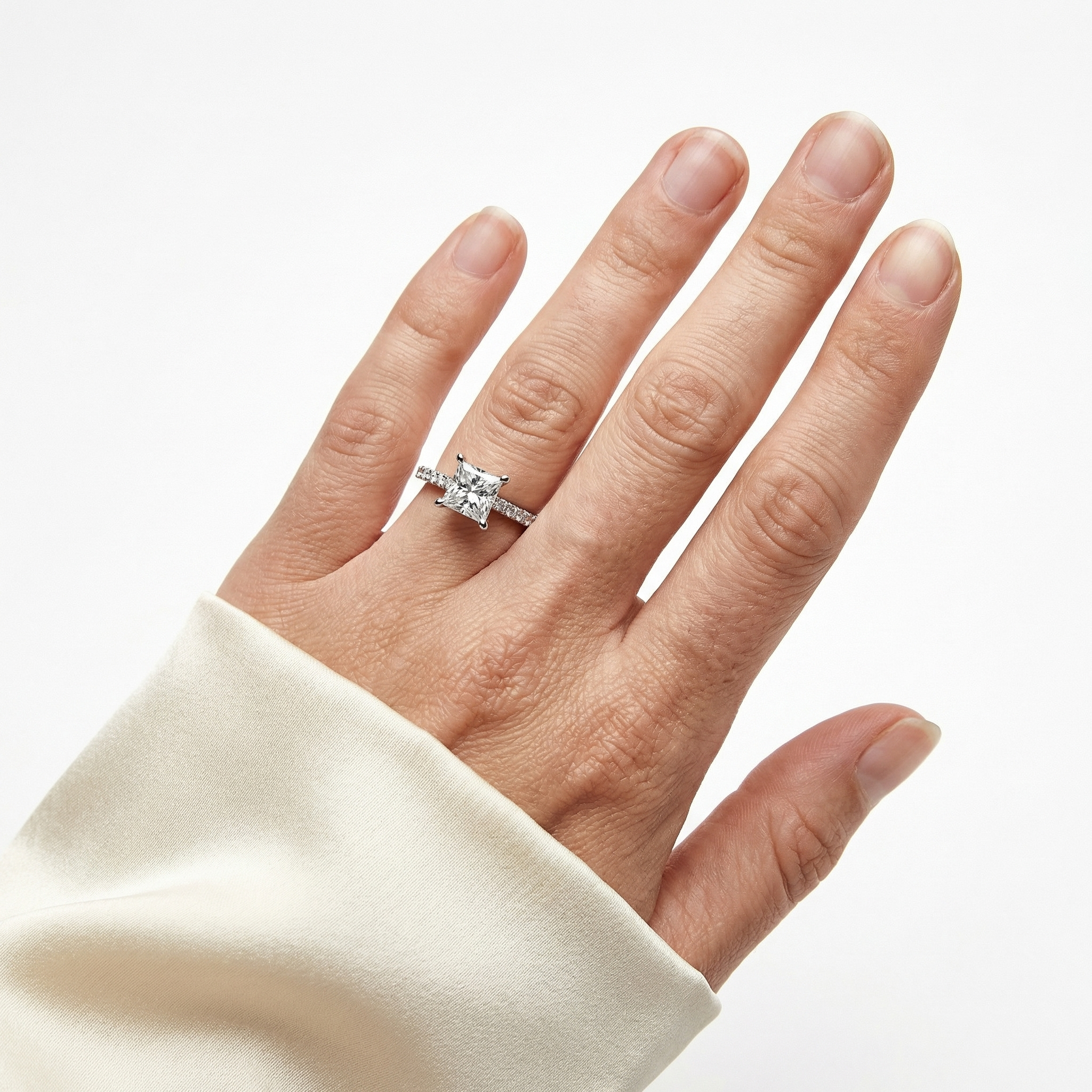 Yale Moissanite Ring