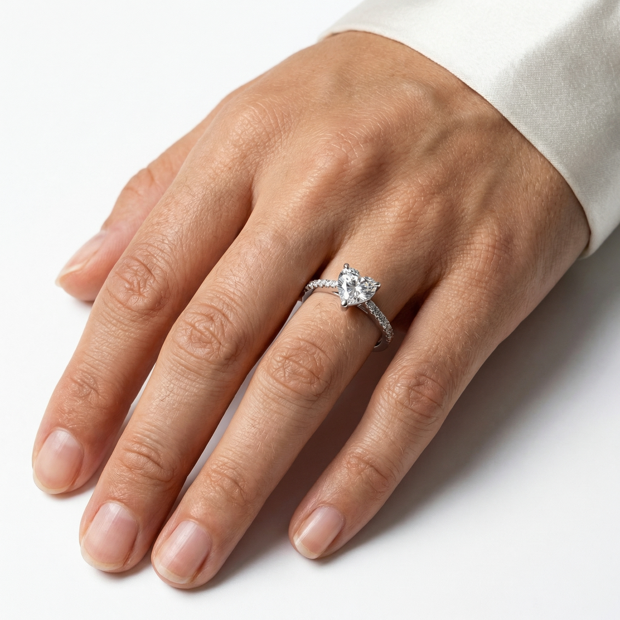Alexis Moissanite Ring