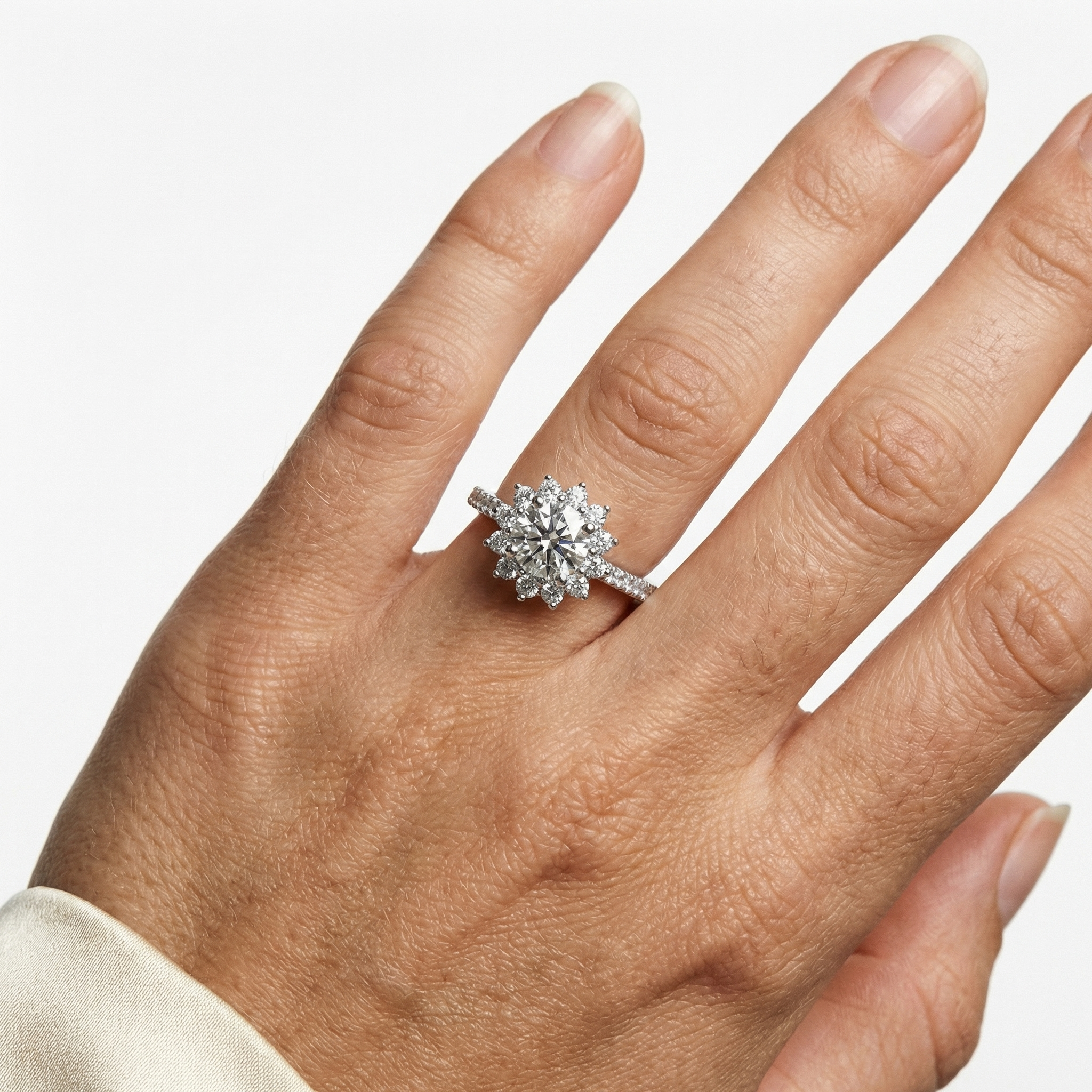 Ember Moissanite Ring