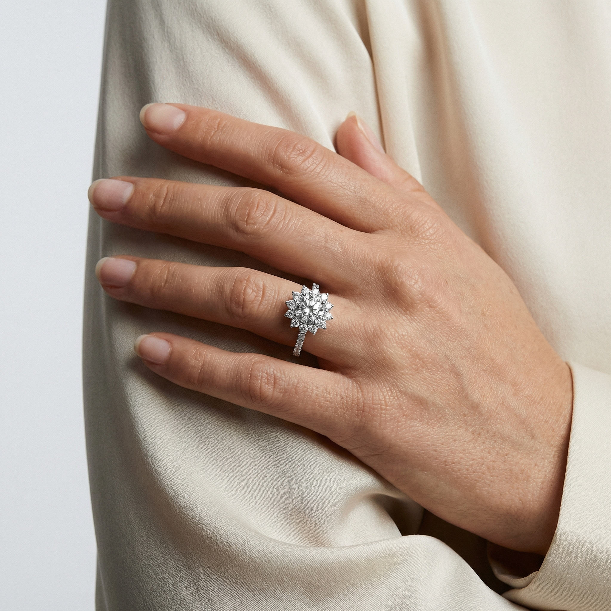 Ember Moissanite Ring