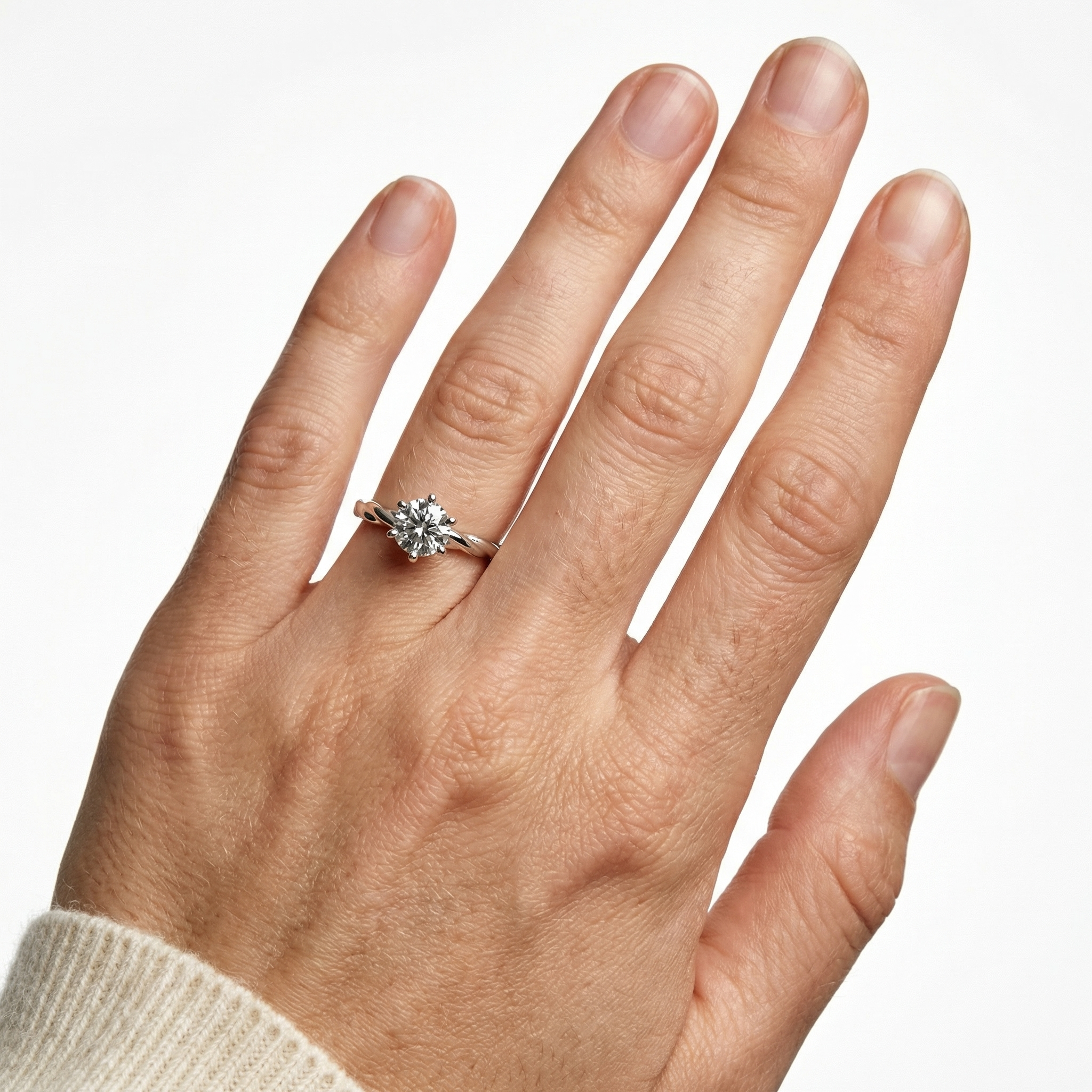 Tinsley Moissanite Ring
