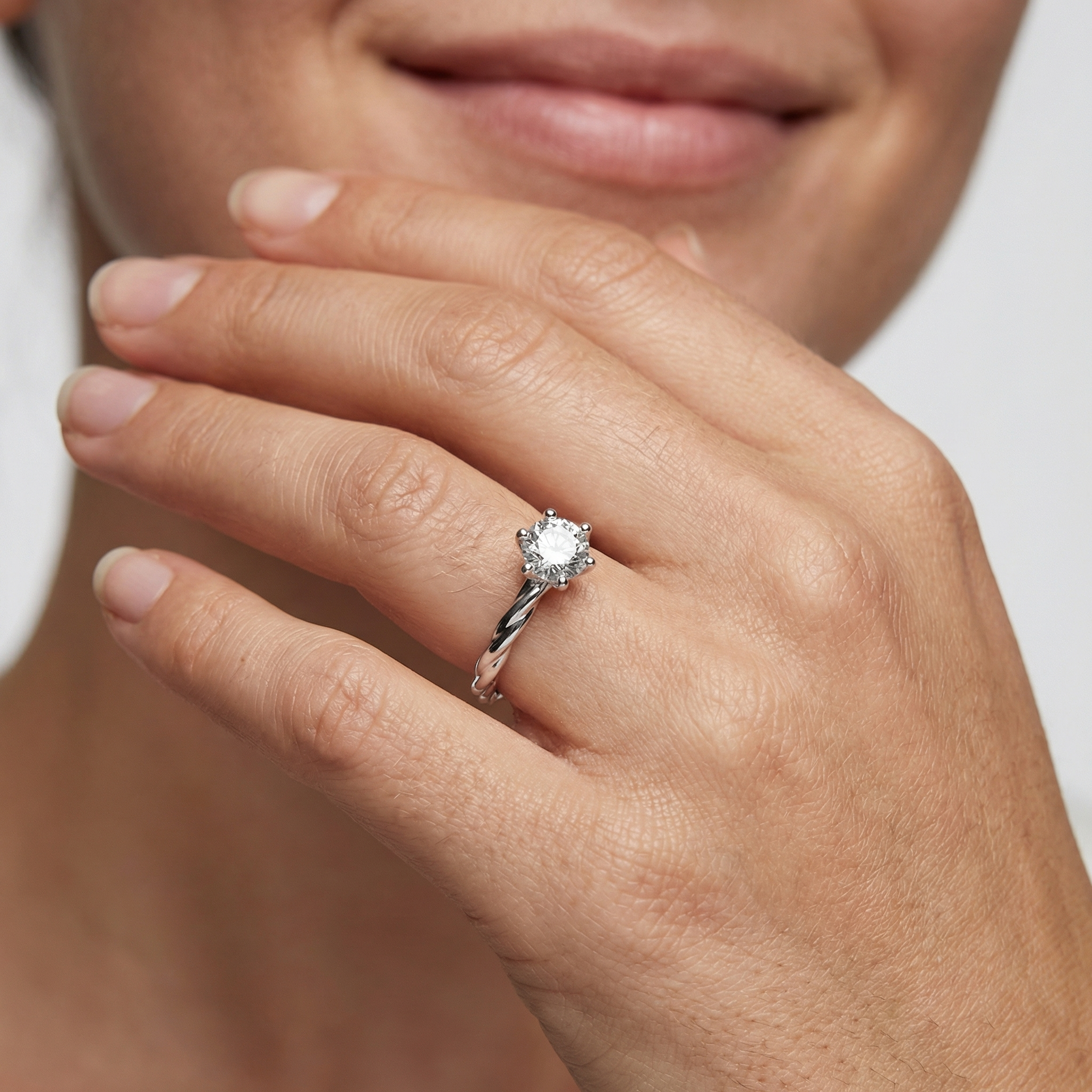 Tinsley Moissanite Ring