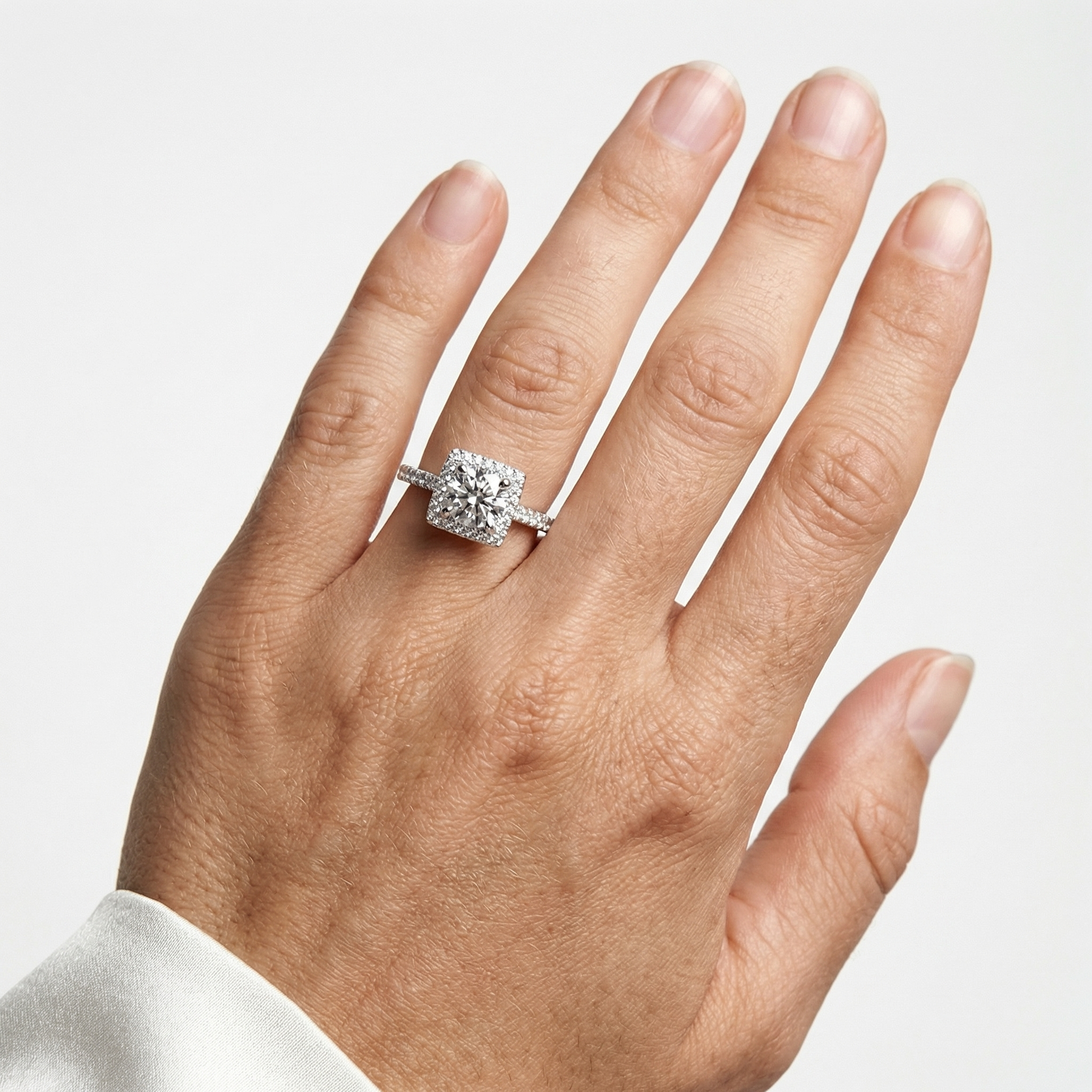 Ingrid Moissanite Ring
