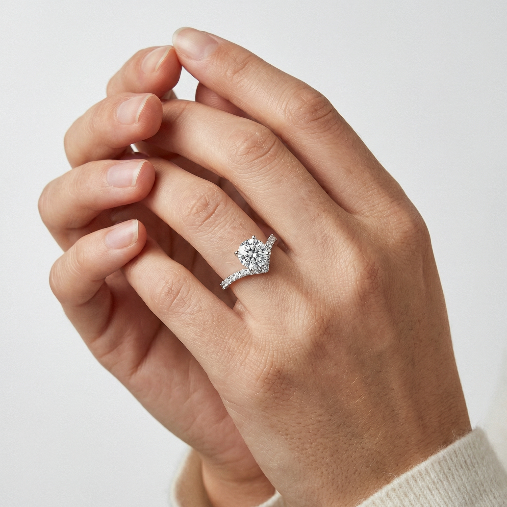 Josie Moissanite Ring