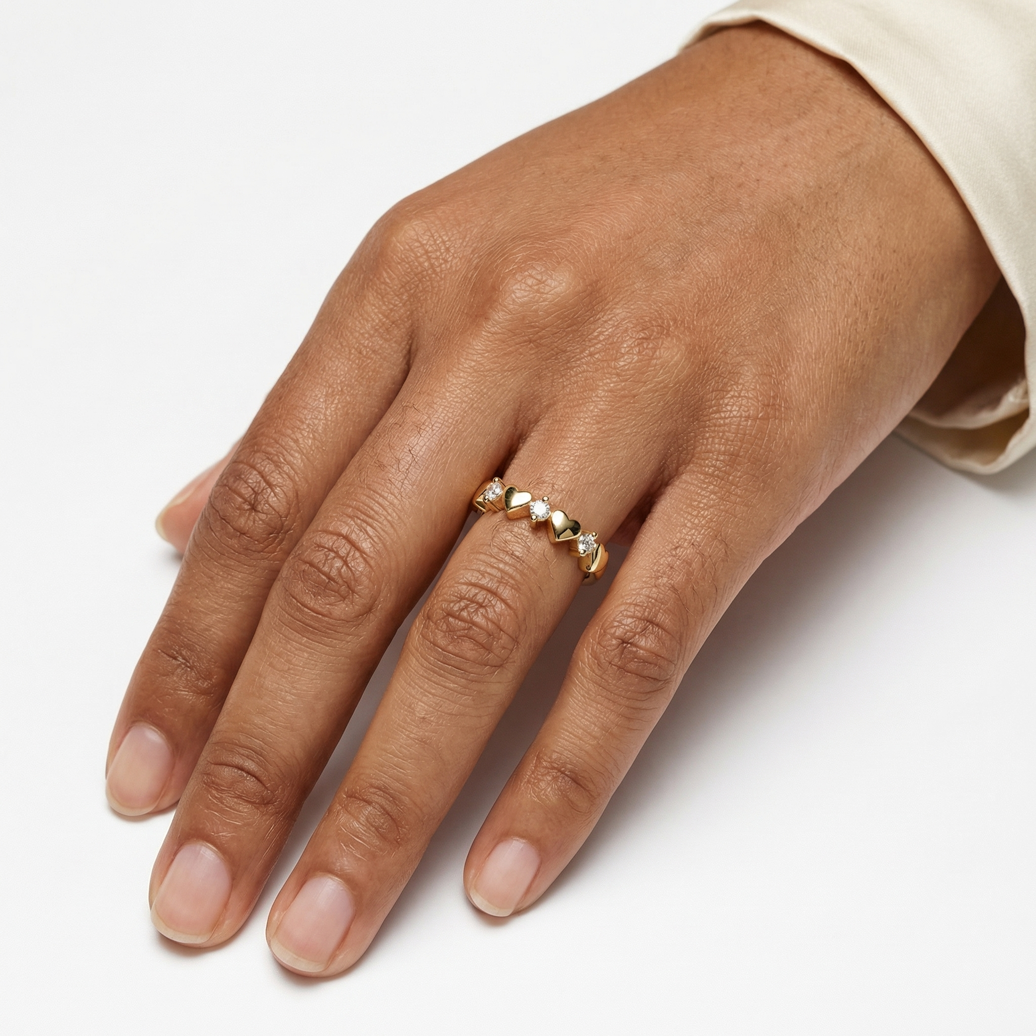 Mirene Moissanite Ring