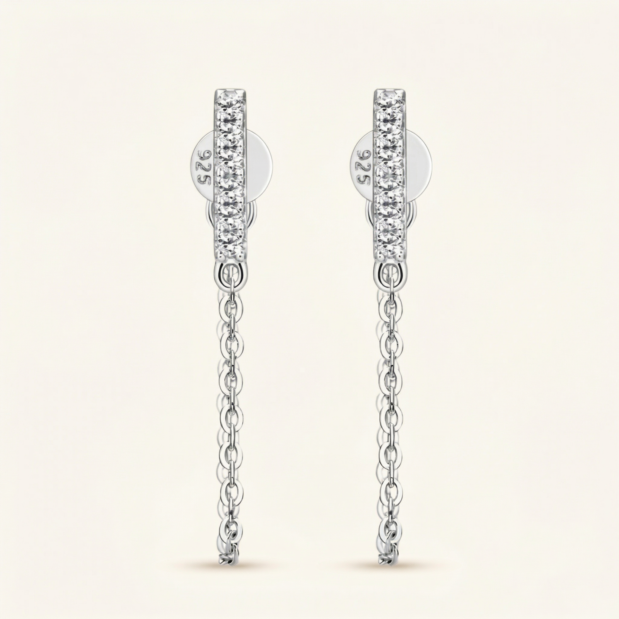 Bren Moissanite Earring