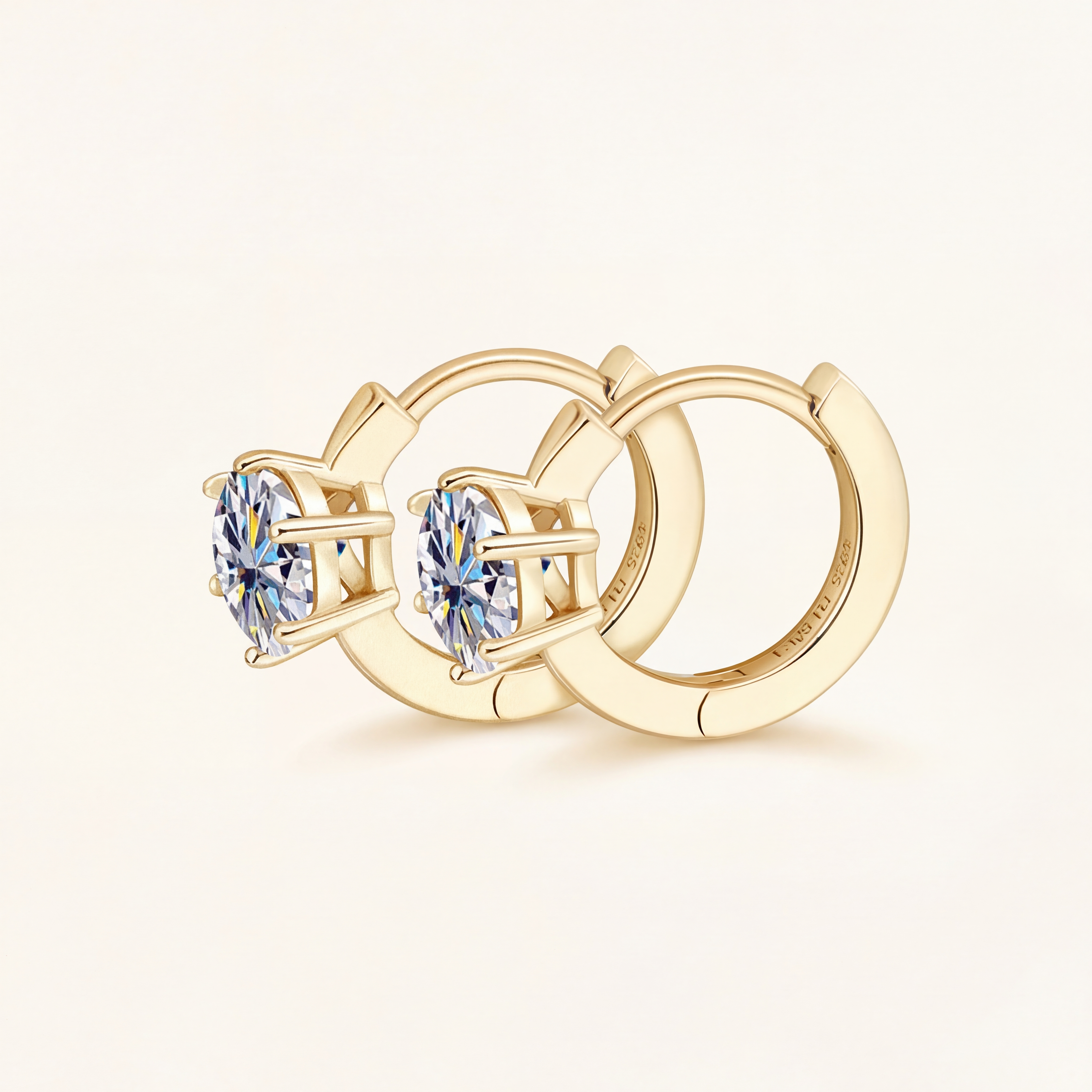 Orin Moissanite Earring