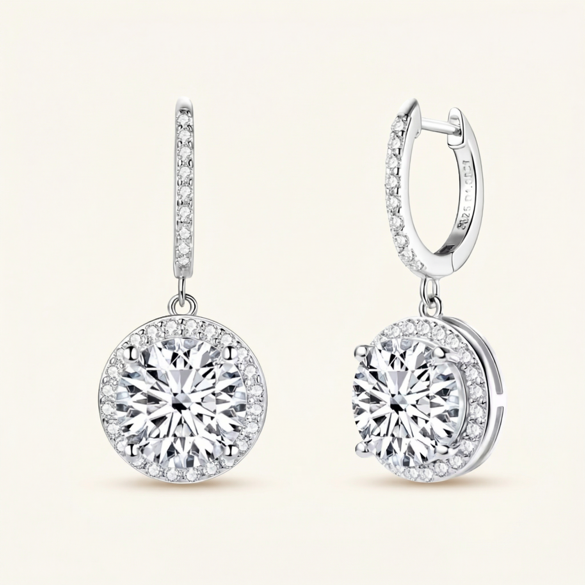 Lucine Moissanite Earring