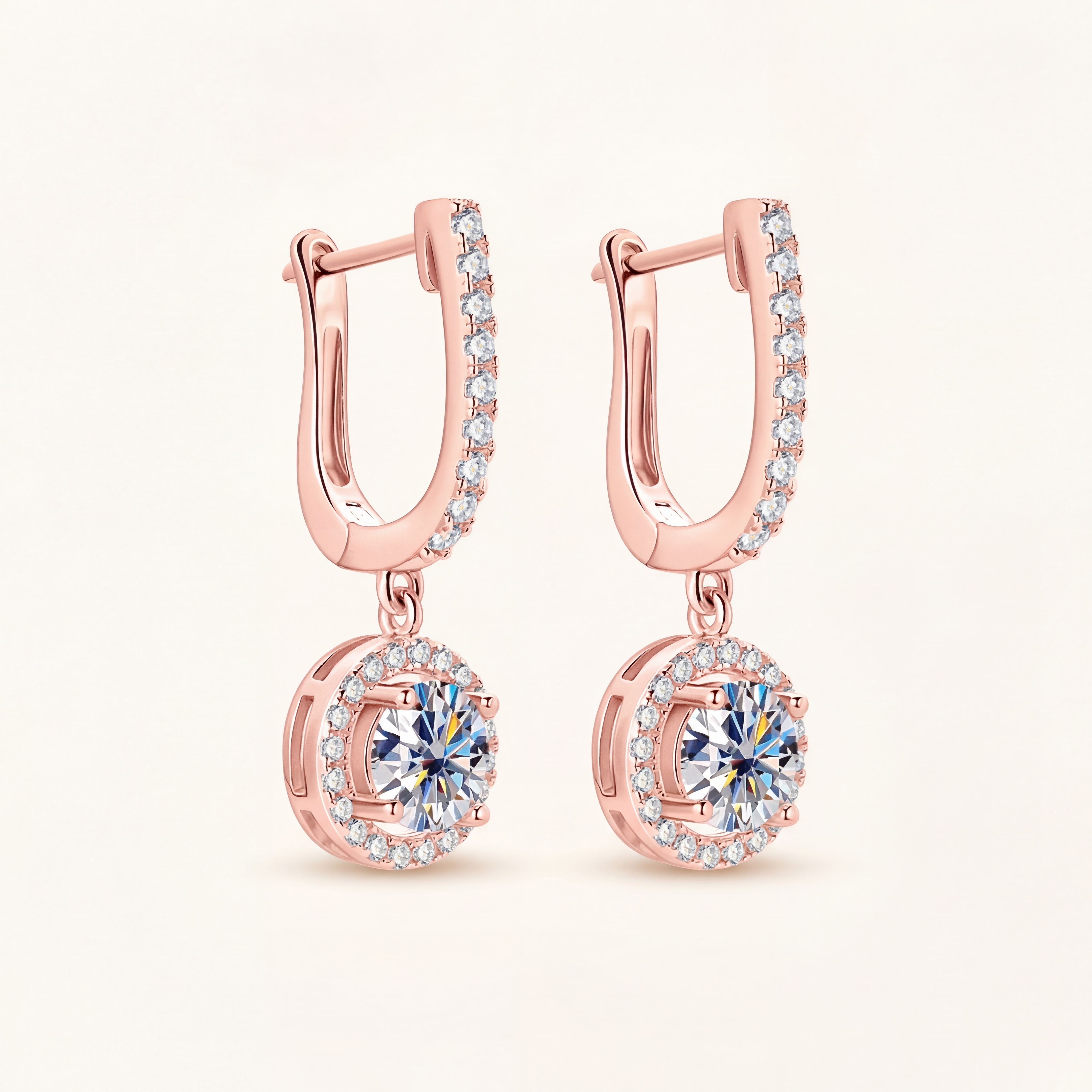 Lucine Moissanite Earring
