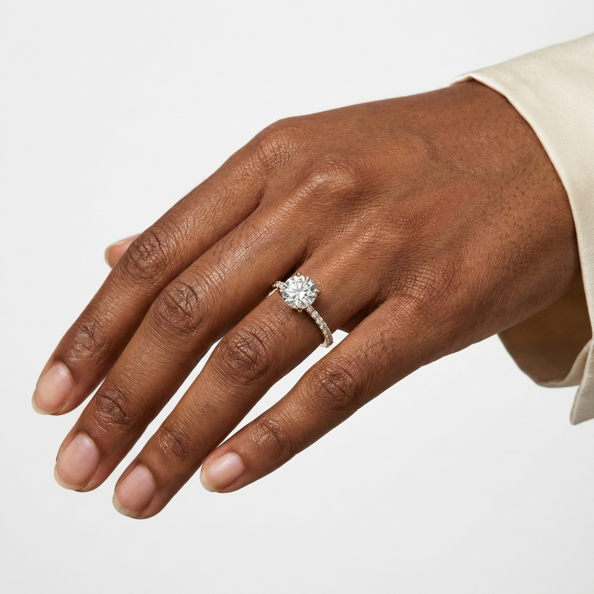 Rayne Moissanite Ring