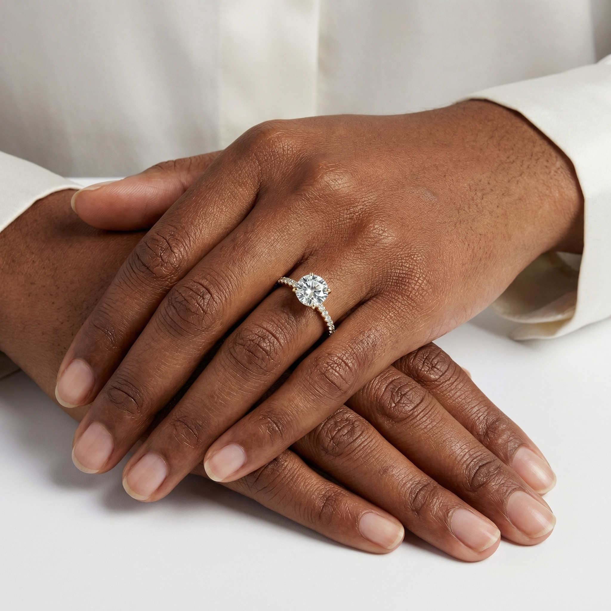 Rayne Moissanite Ring