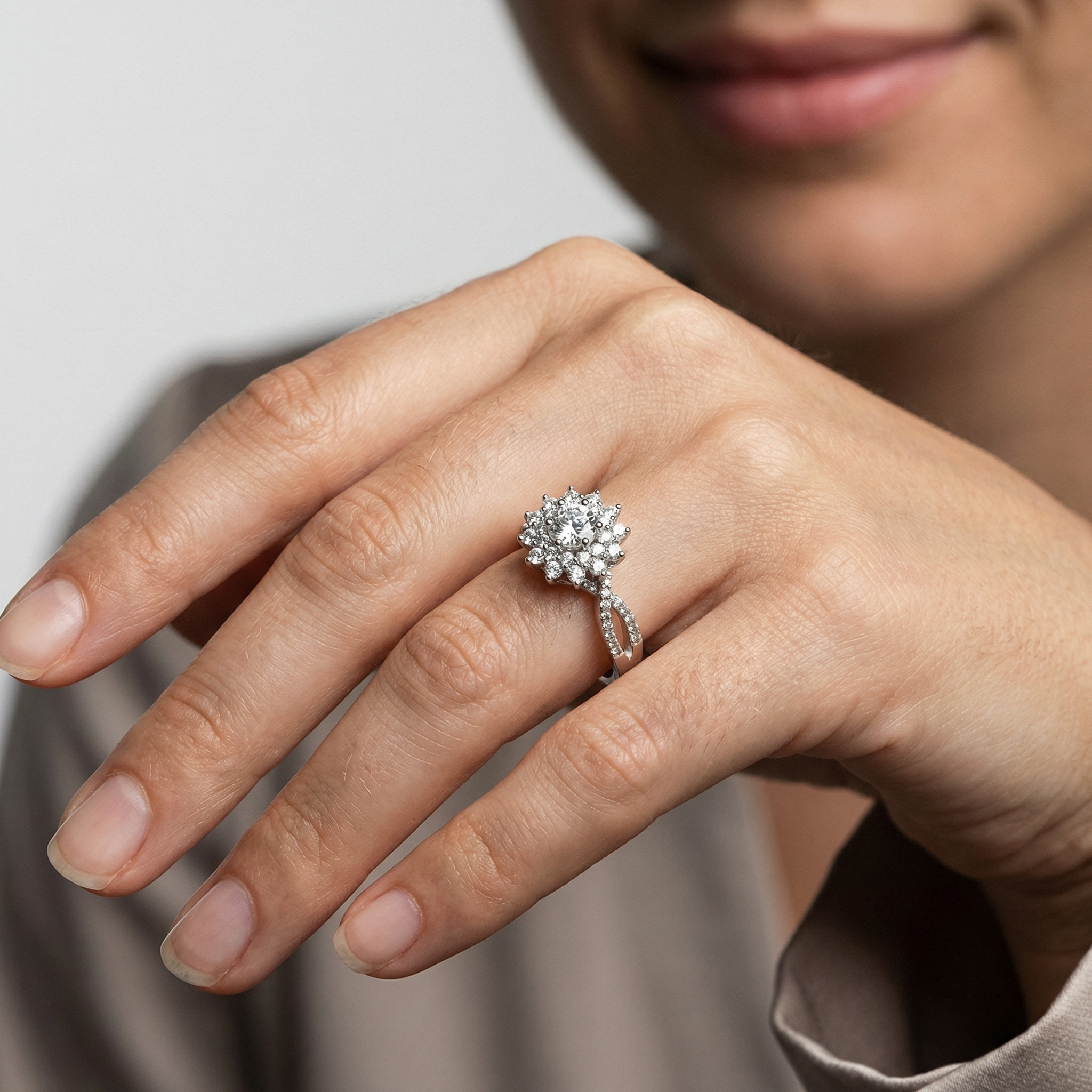 Revere Moissanite Ring