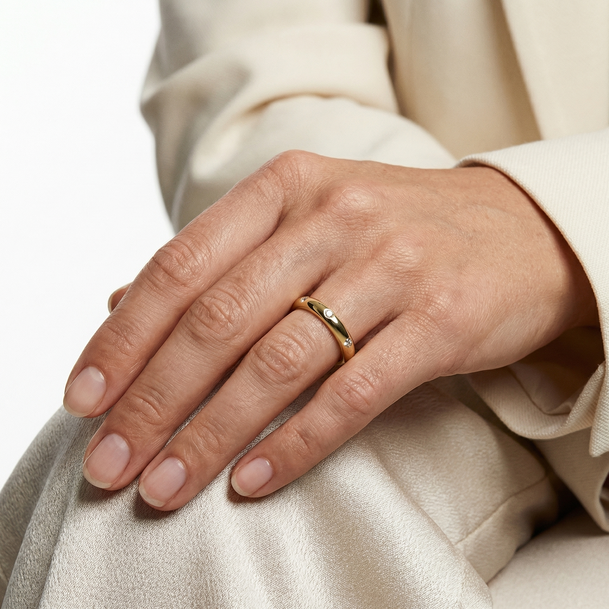 Tara Moissanite Ring