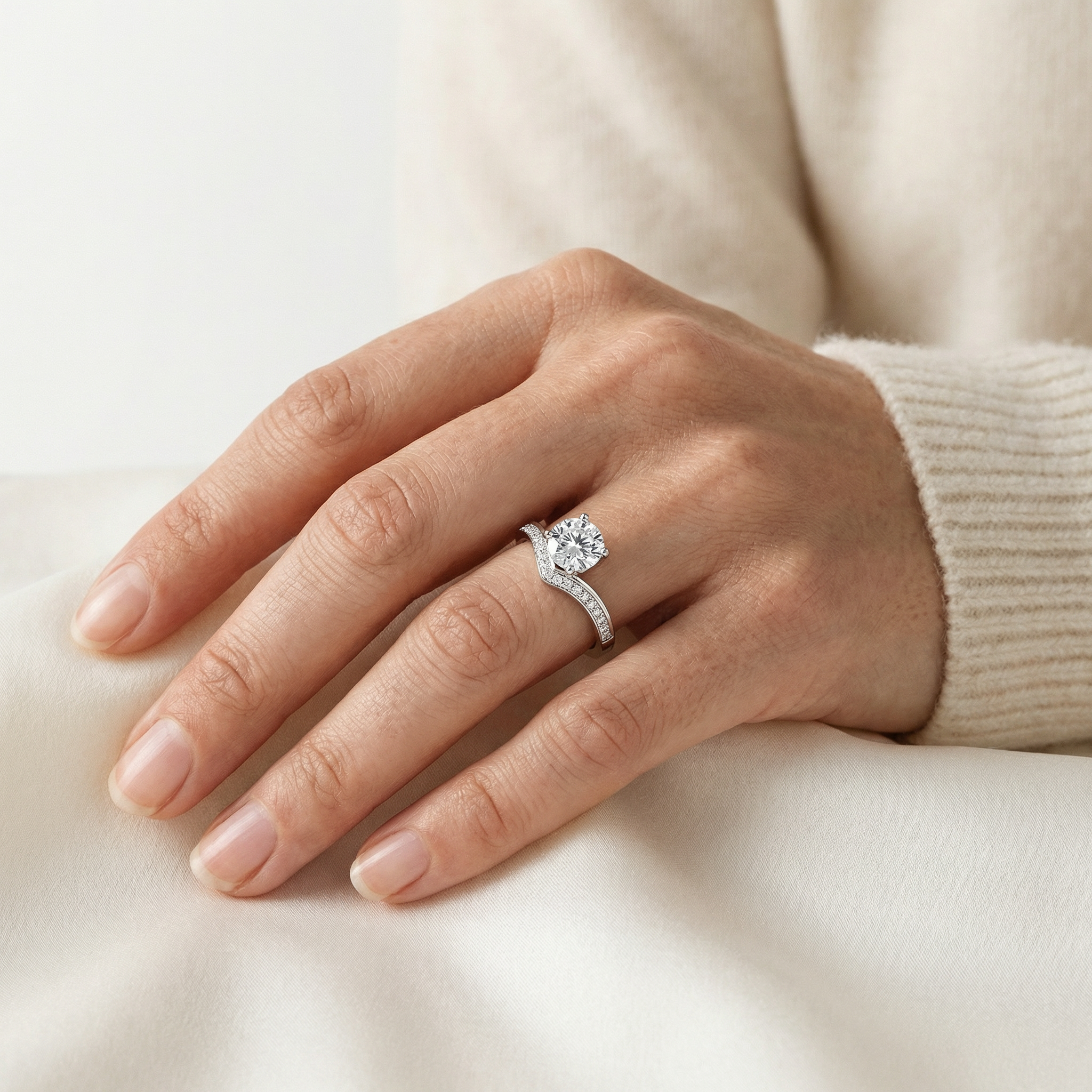 Vanna Moissanite Ring