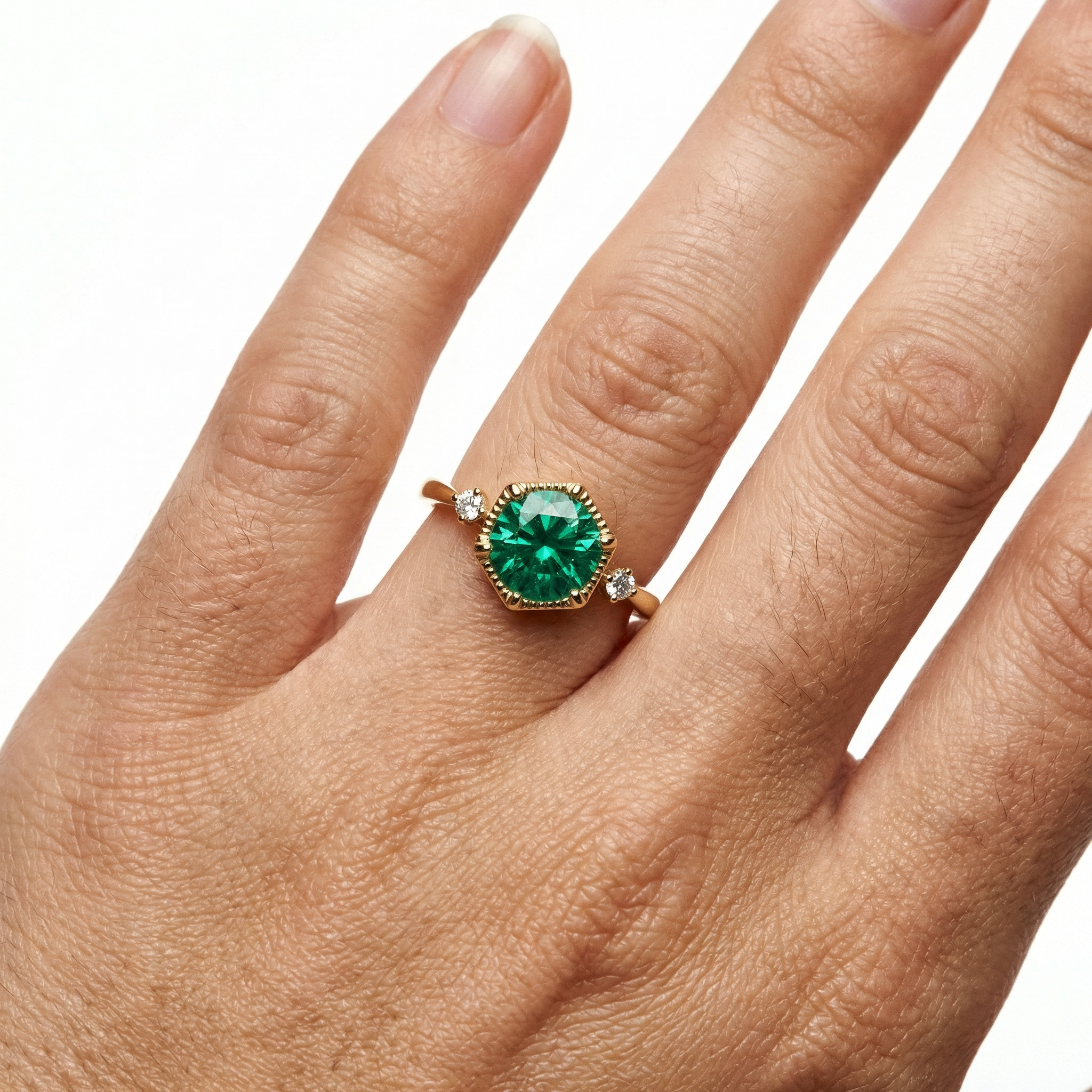 Bex Moissanite Ring