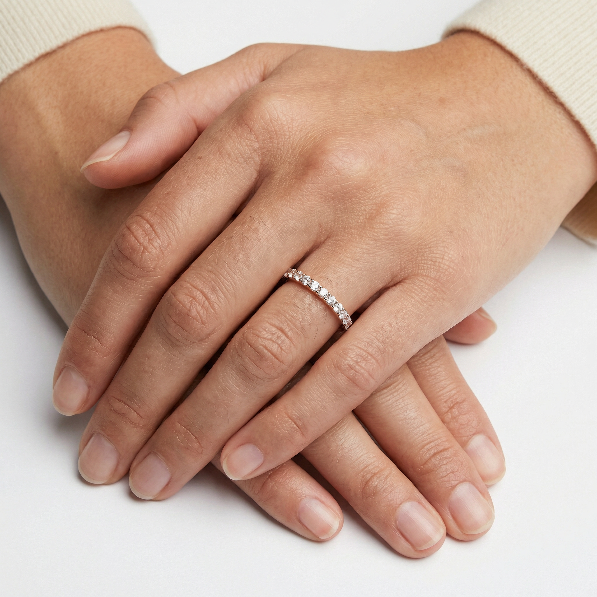 Goldie Moissanite Ring