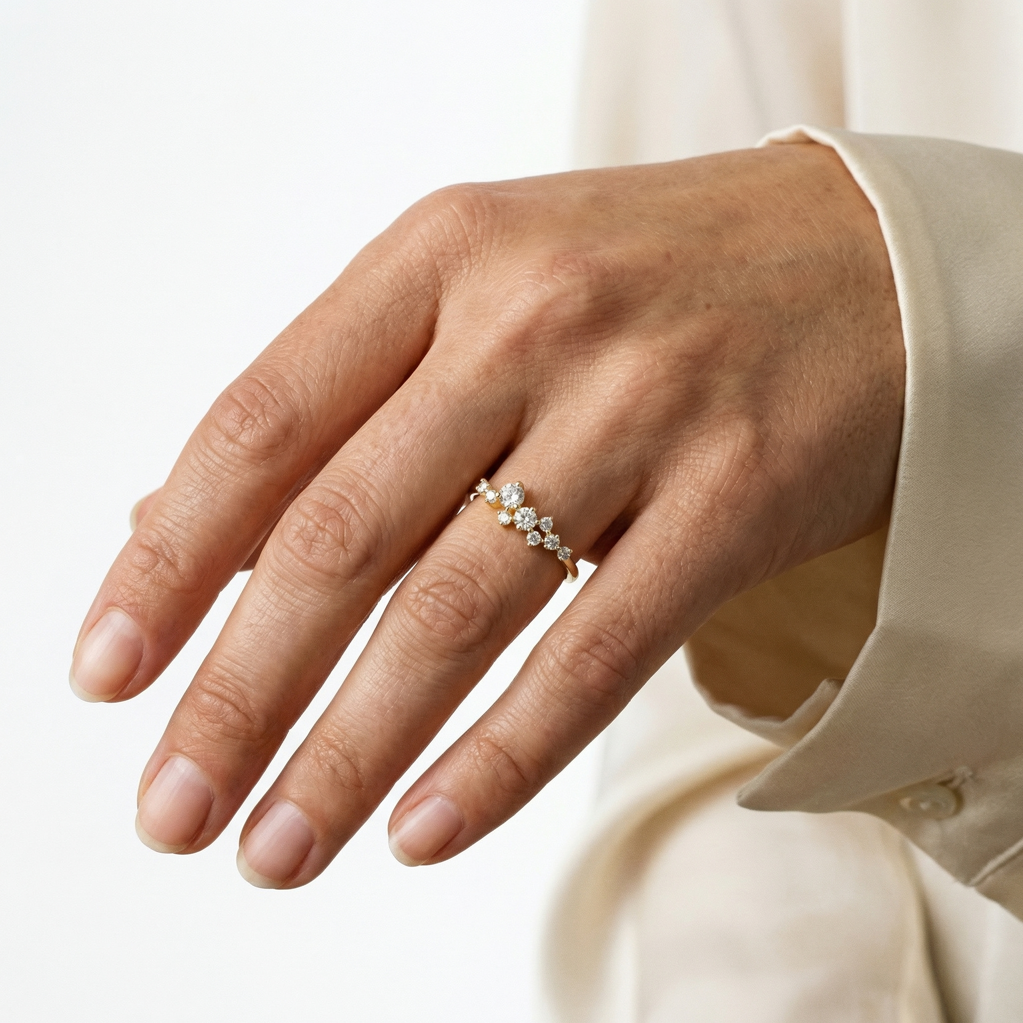 Harlow Moissanite Ring
