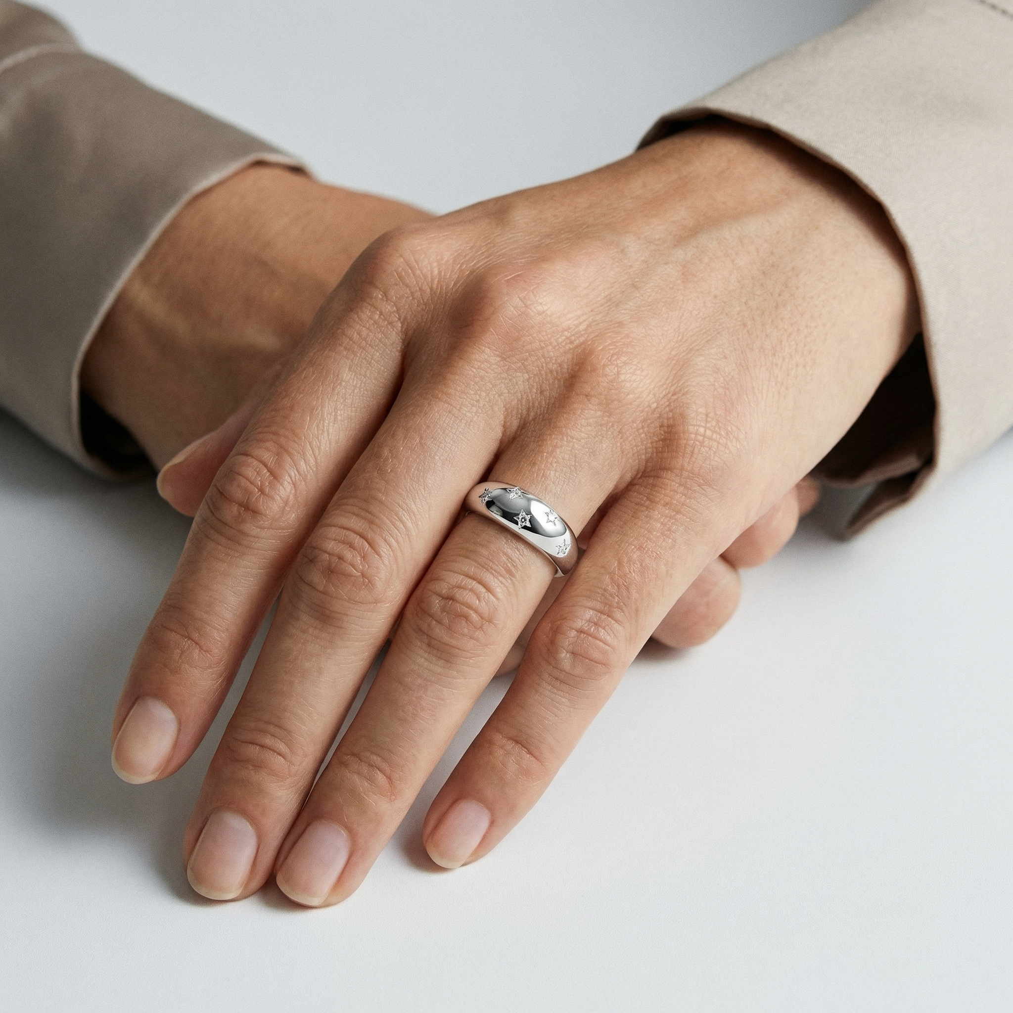 Naomi Moissanite Ring