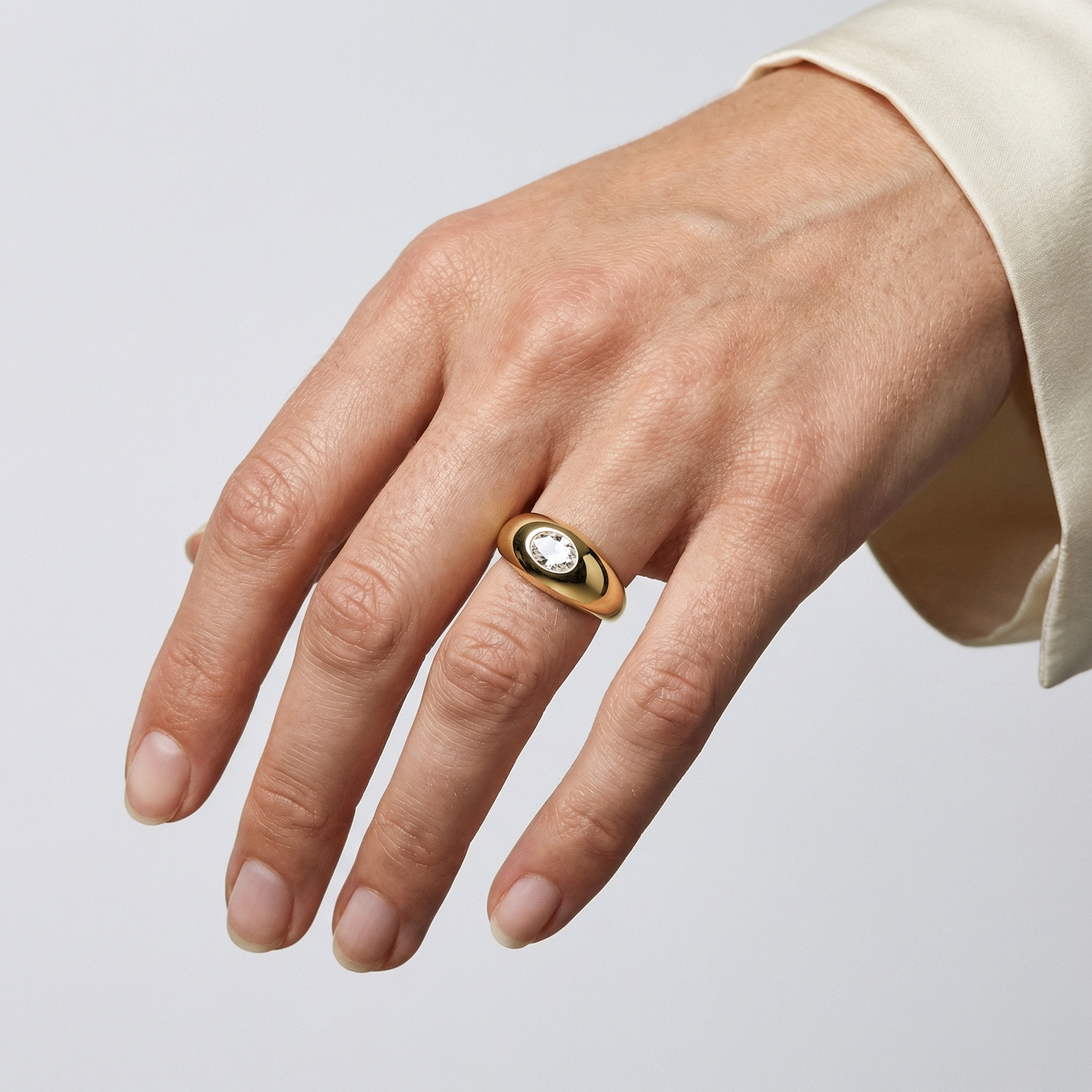 Portia Moissanite Ring