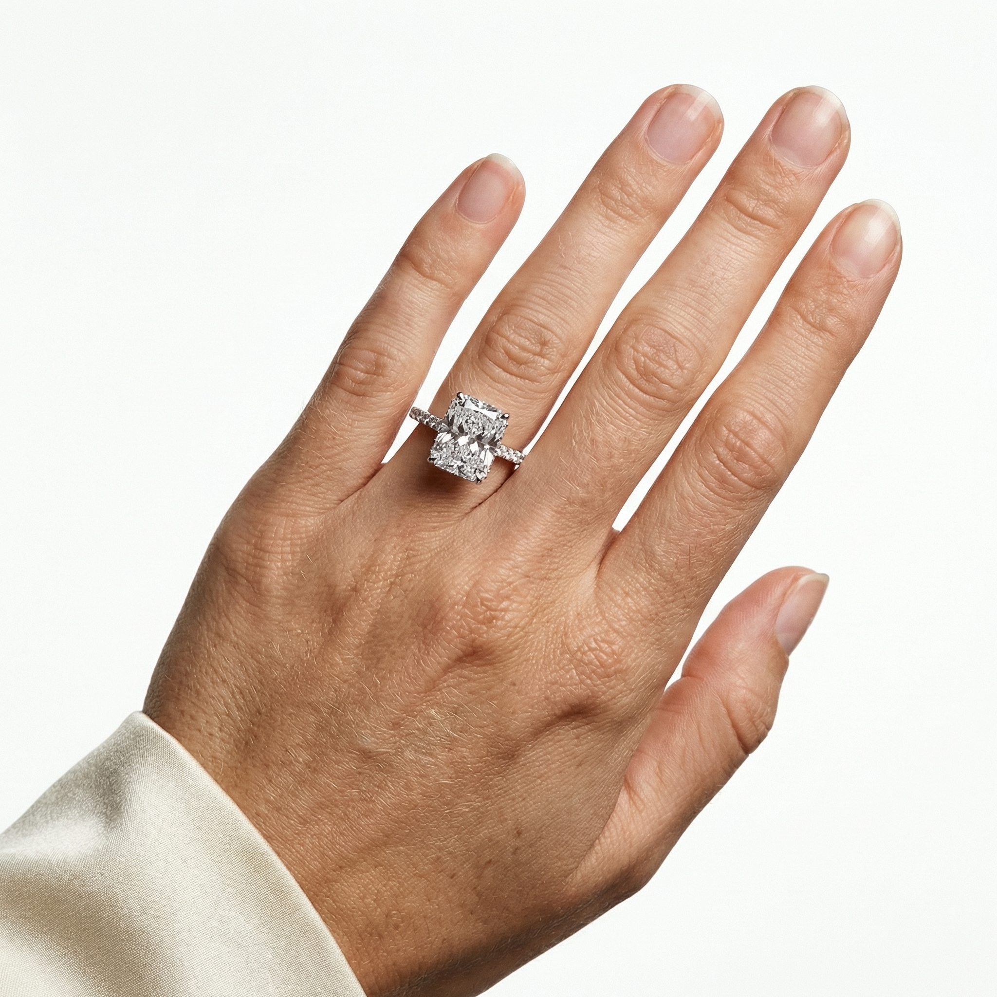 Romy Moissanite Ring