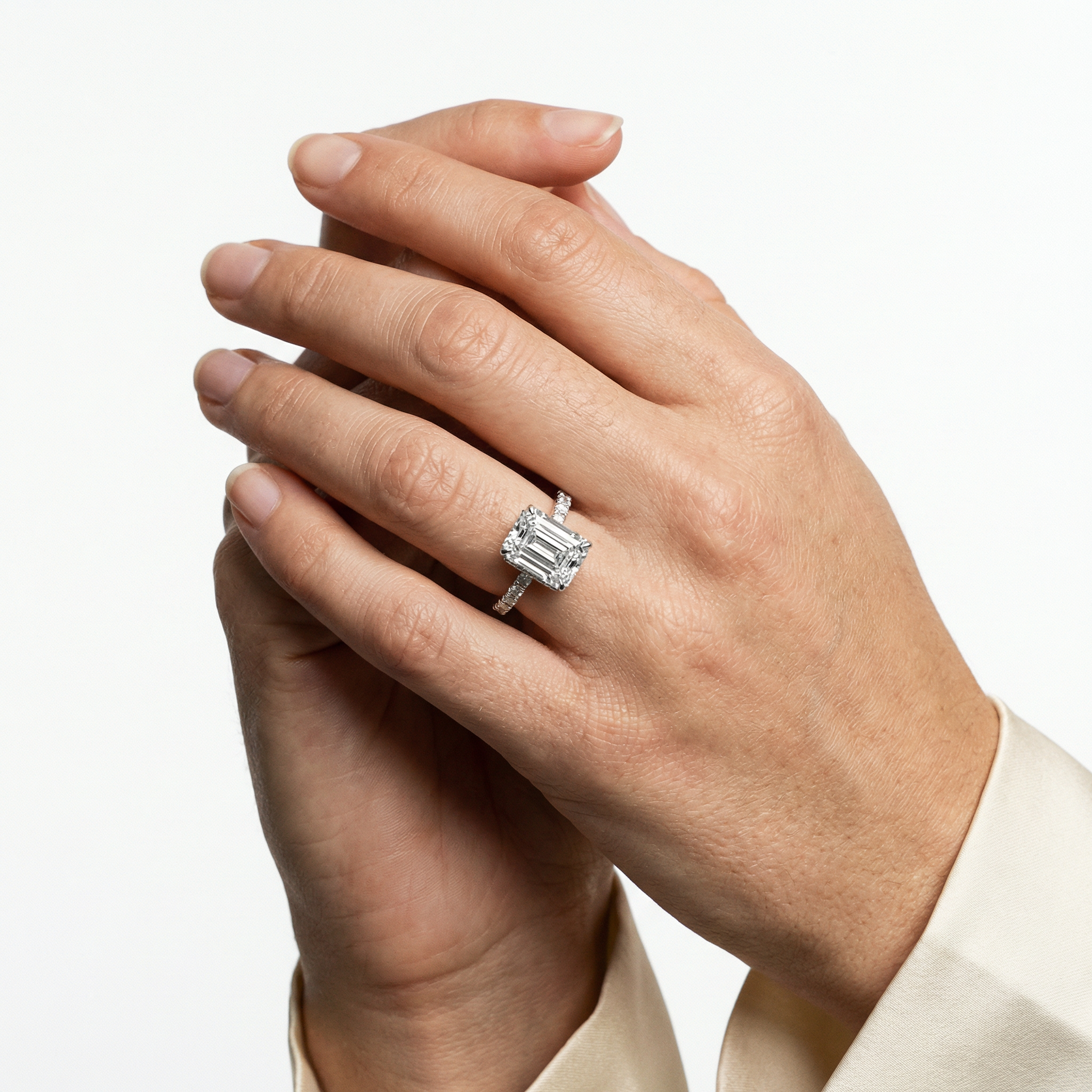 Romy Moissanite Ring