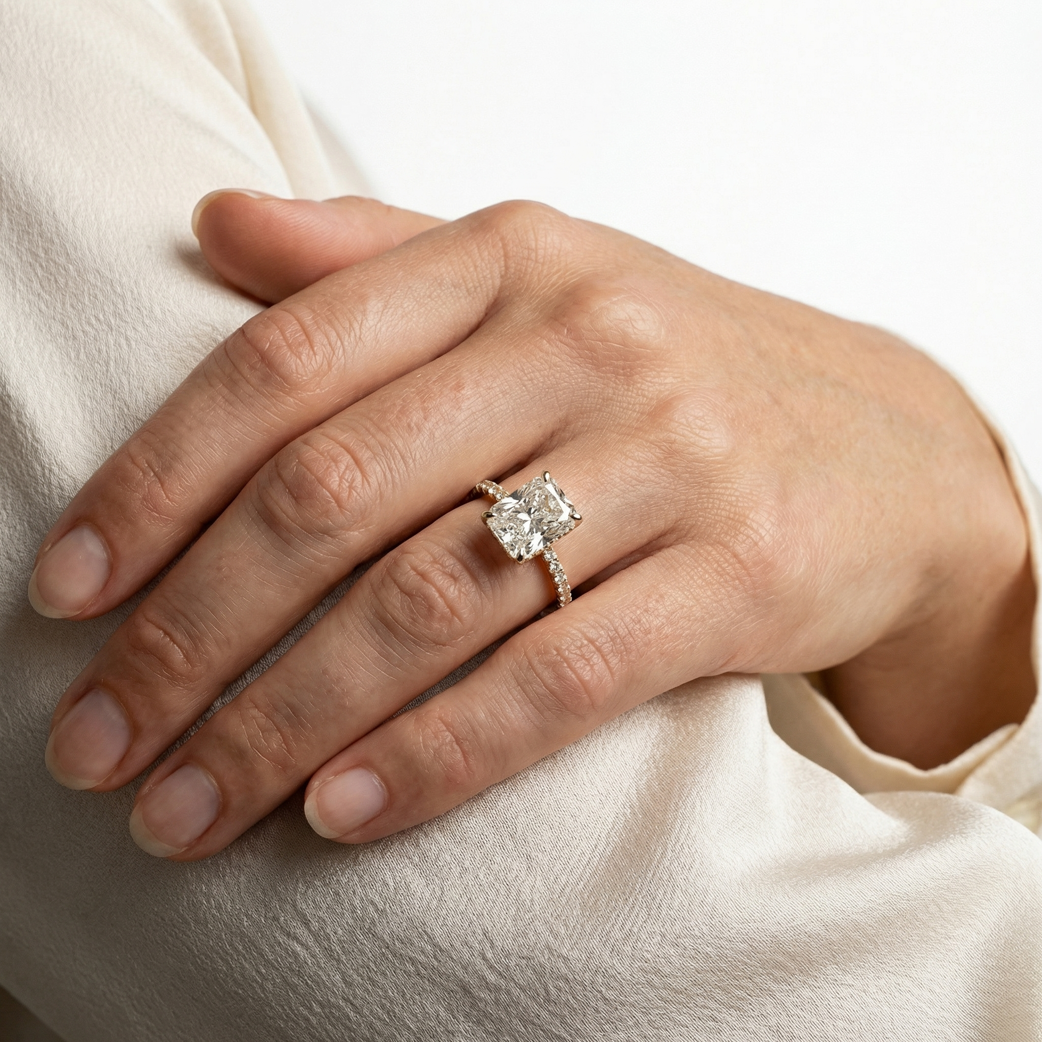 Romy Moissanite Ring