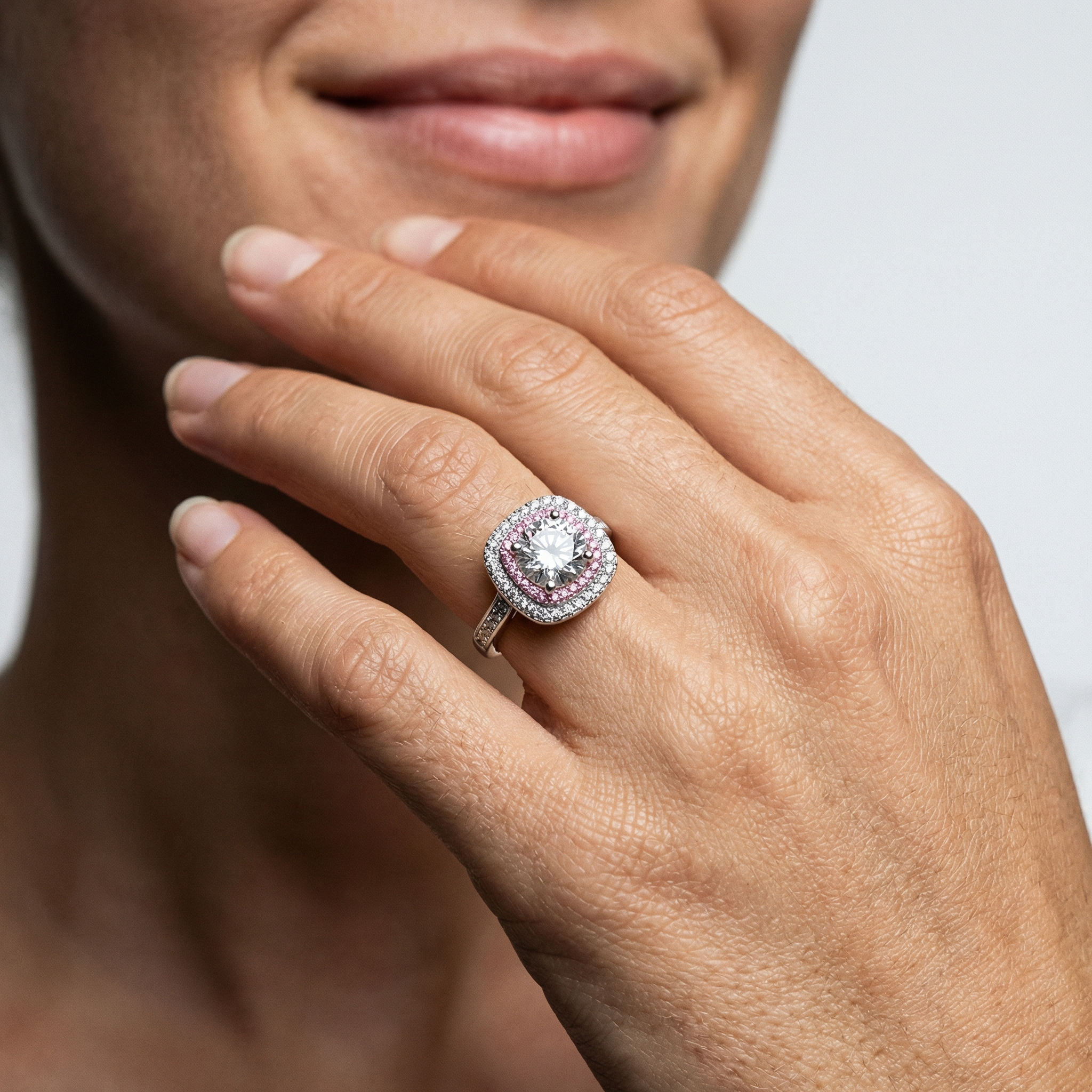 Xiomara Moissanite Ring