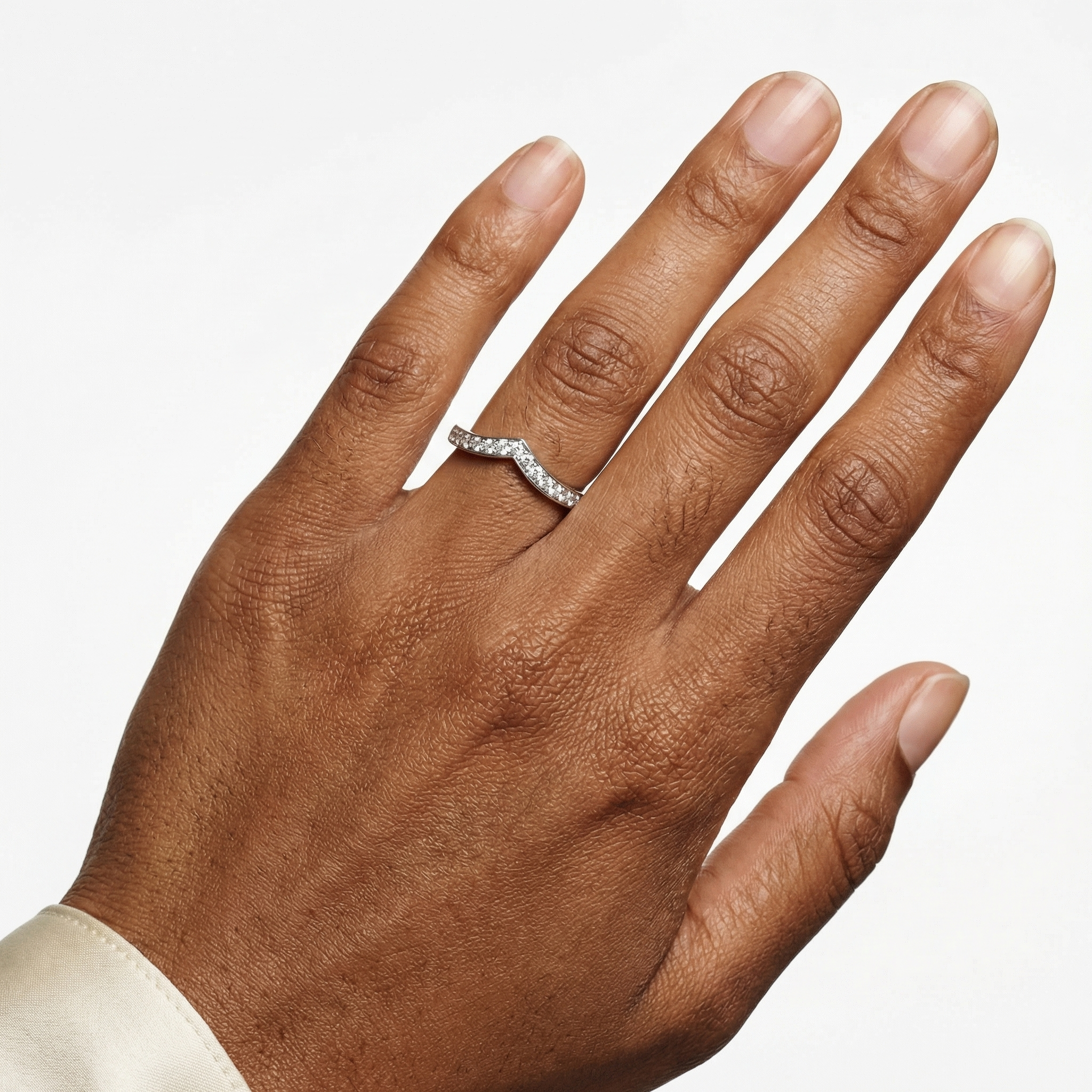 Yvet Moissanite Ring