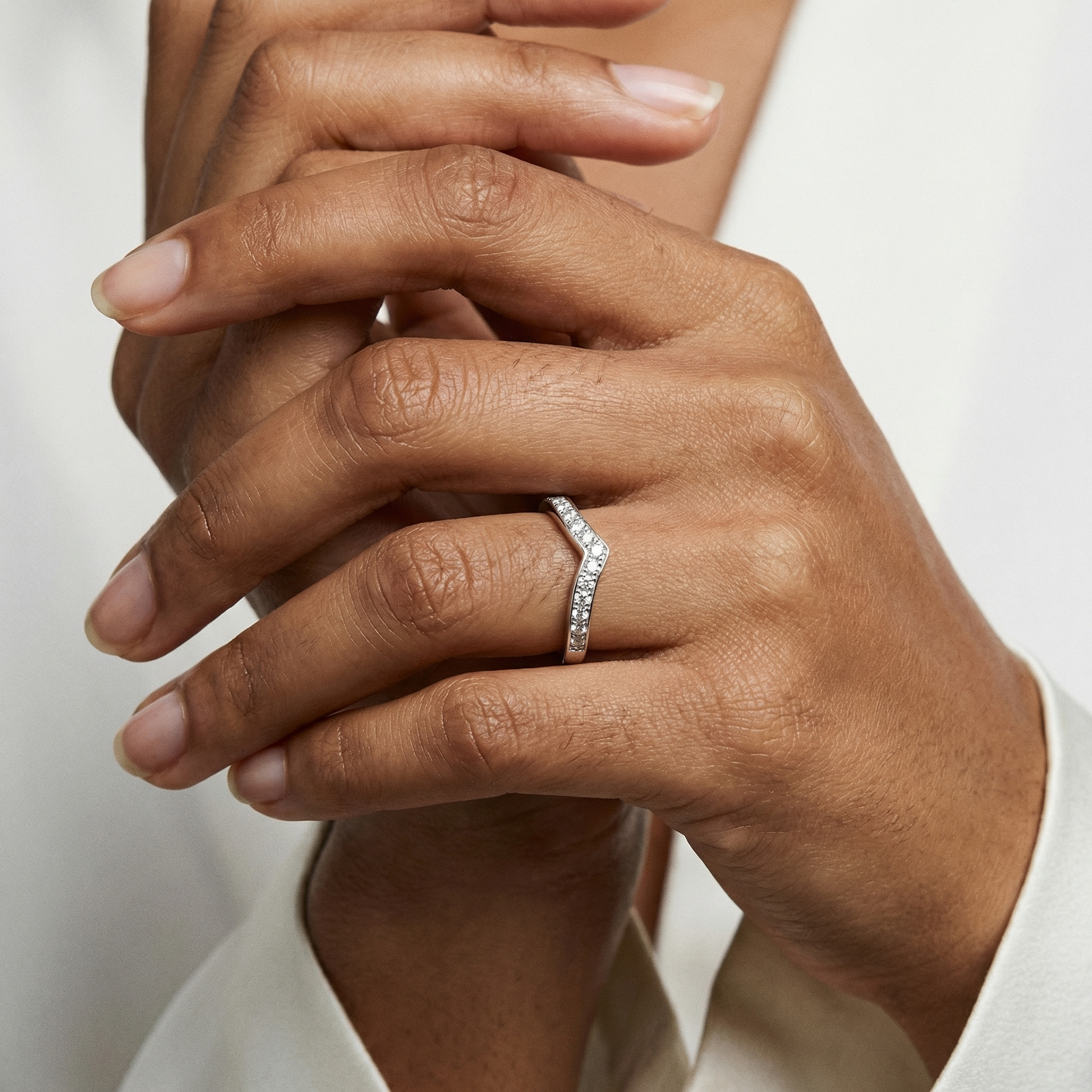 Yvet Moissanite Ring
