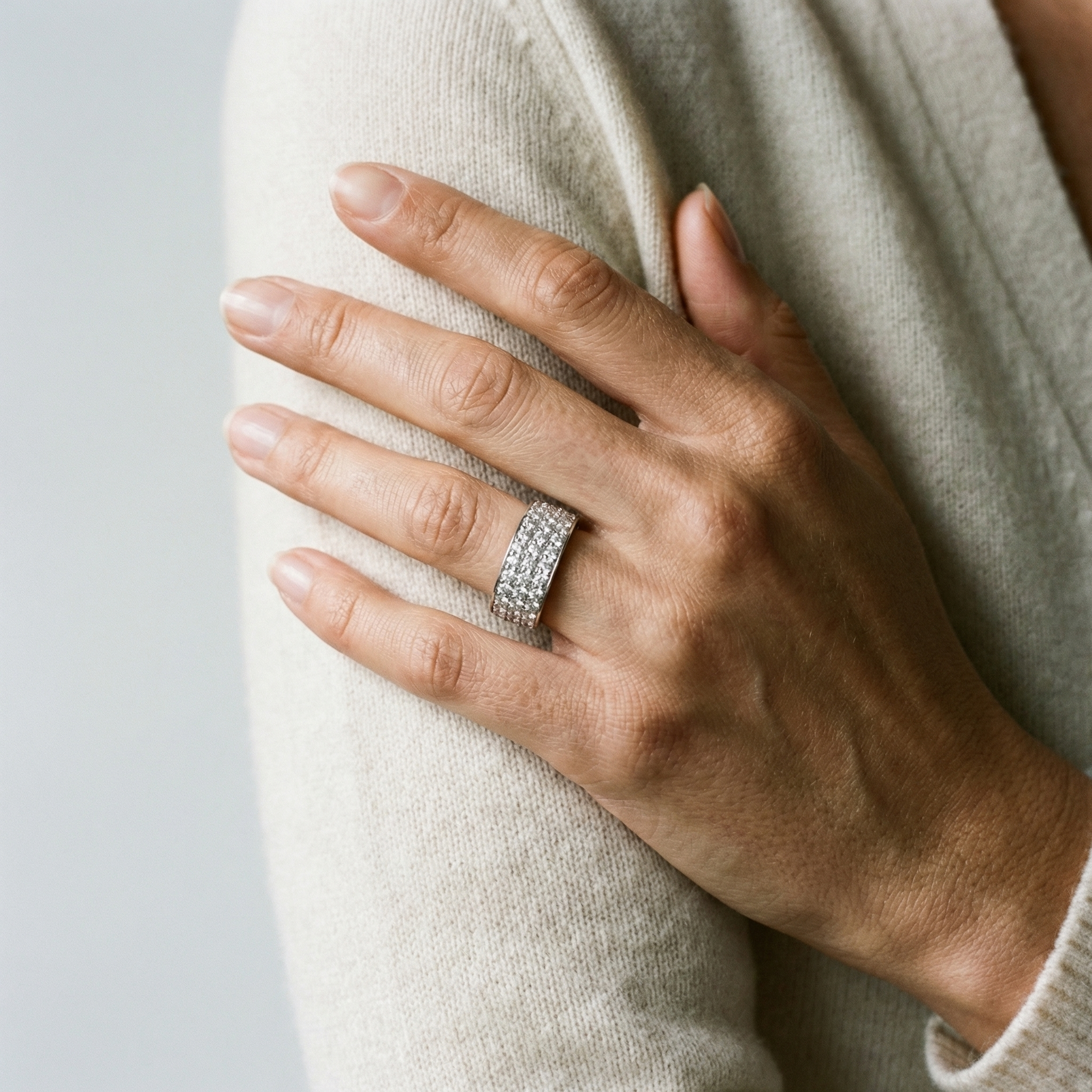 Chloe Moissanite Ring