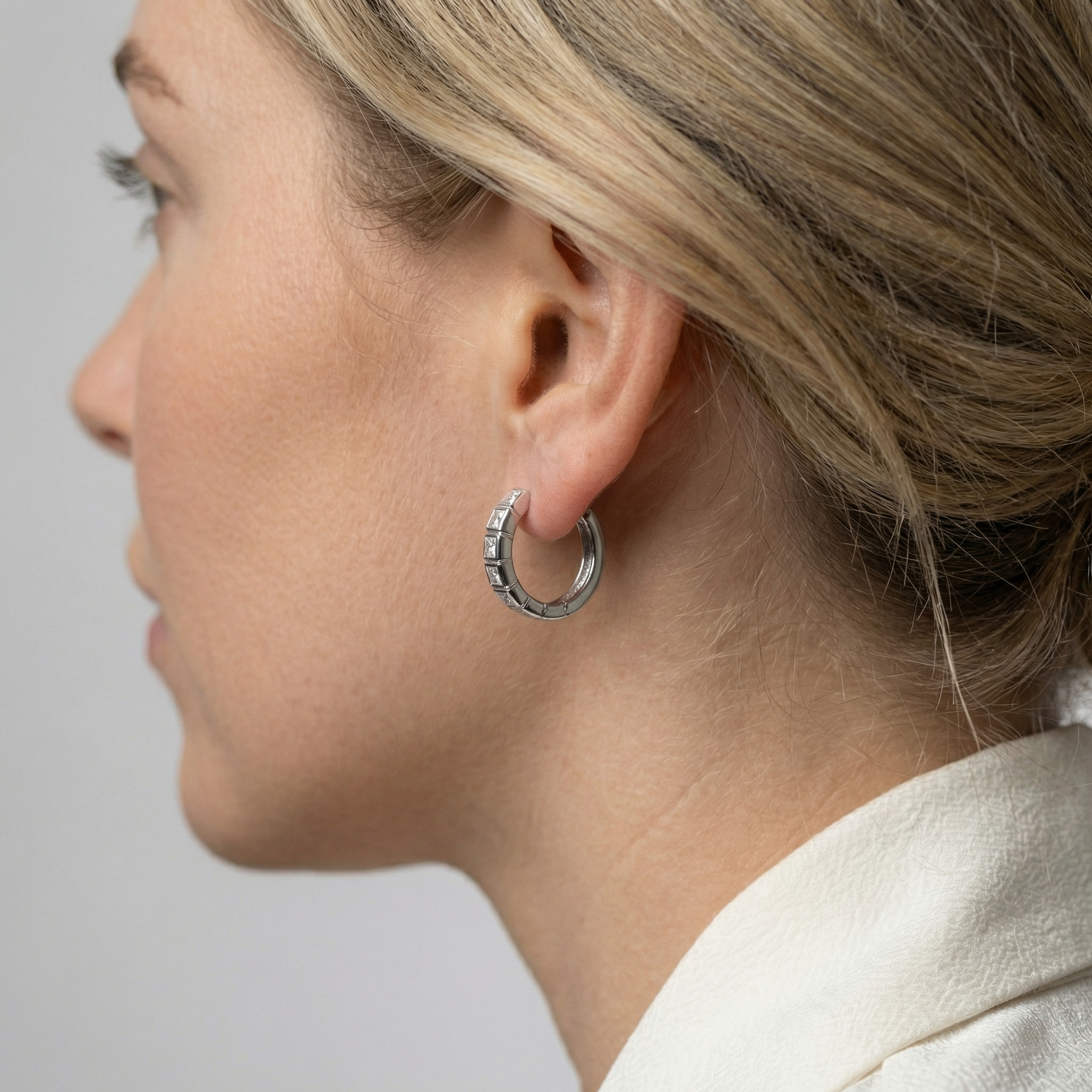 Soleil Moissanite Earring