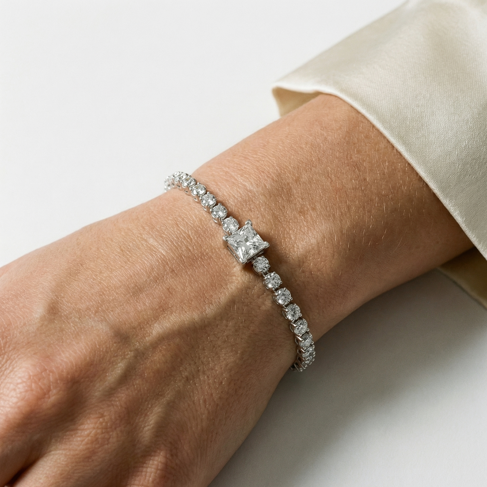 Rowena Moissanite Bracelet