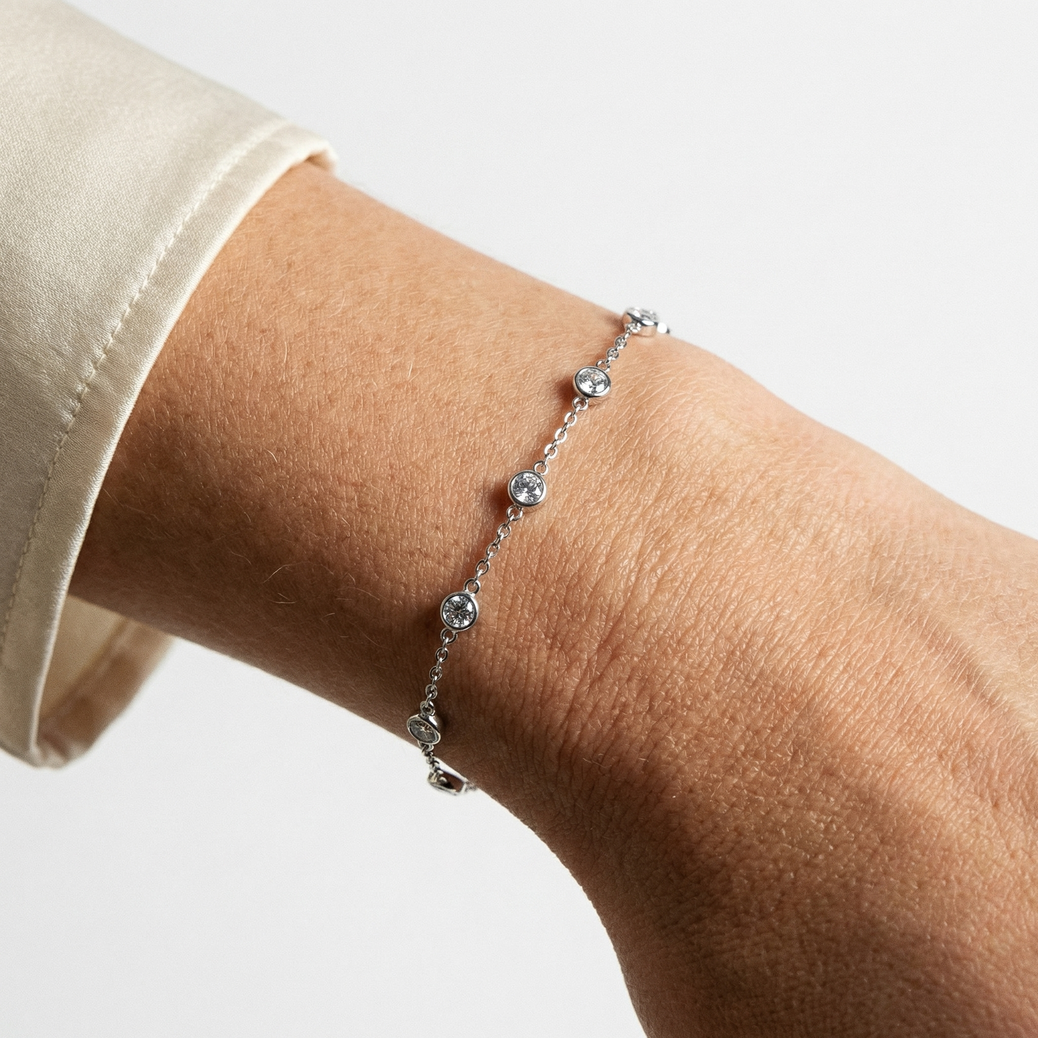 Finely Moissanite Bracelet