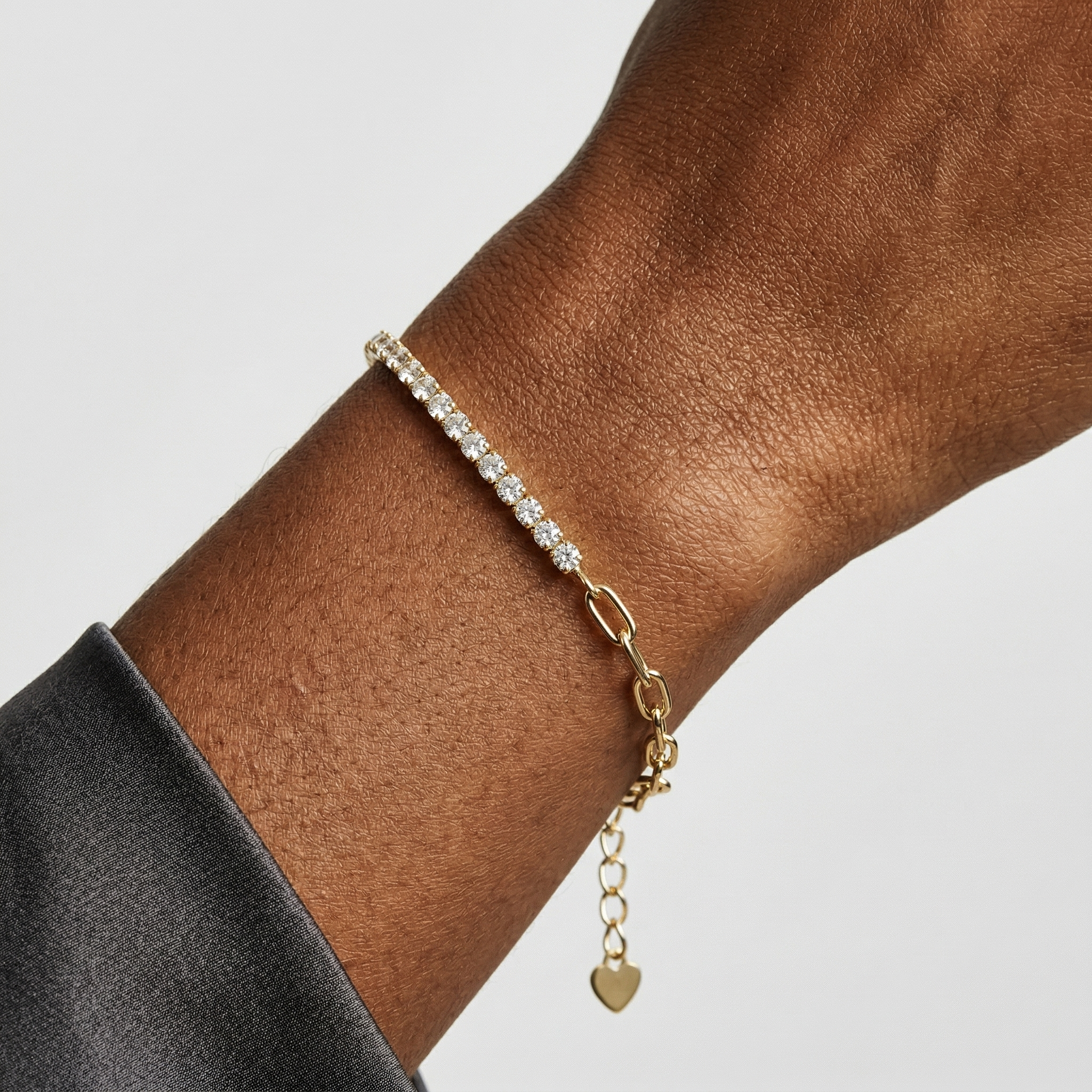 Caille Moissanite Bracelet