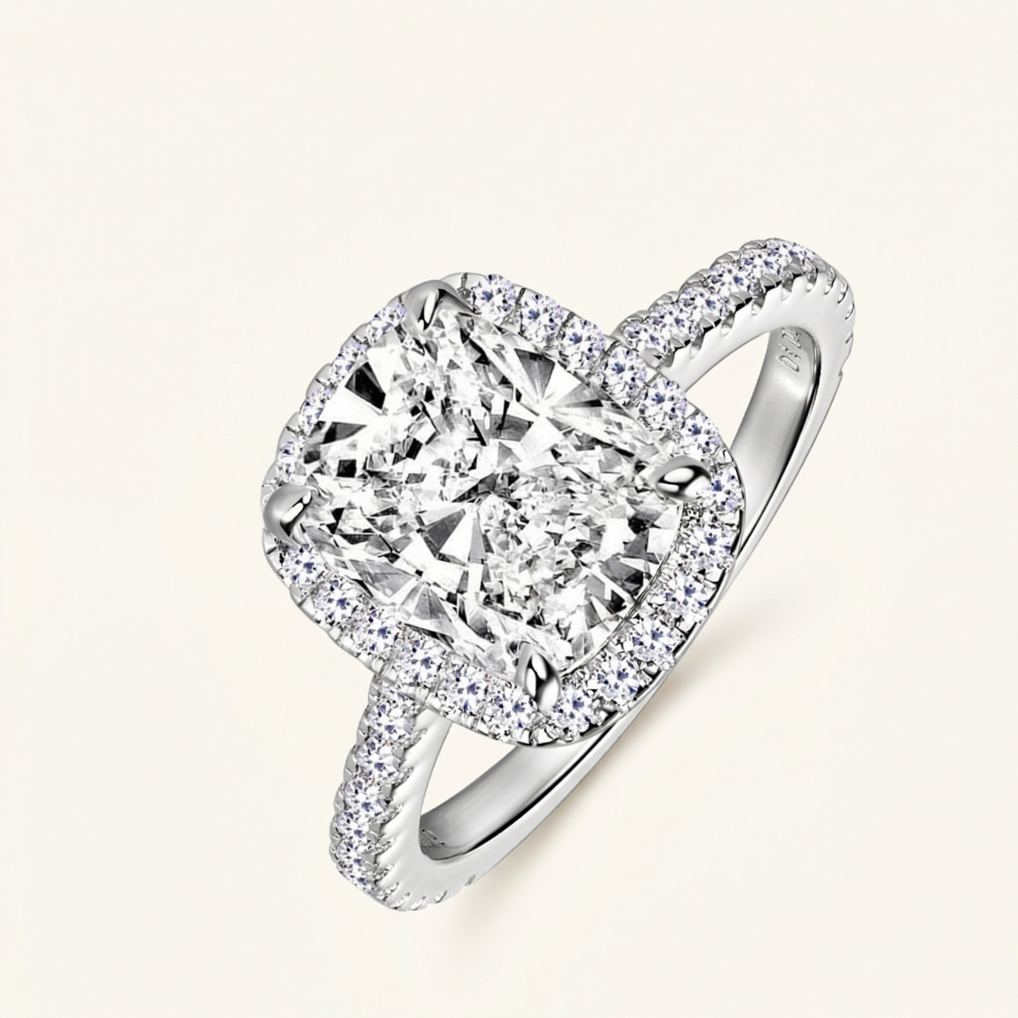 Nina Moissanite Ring
