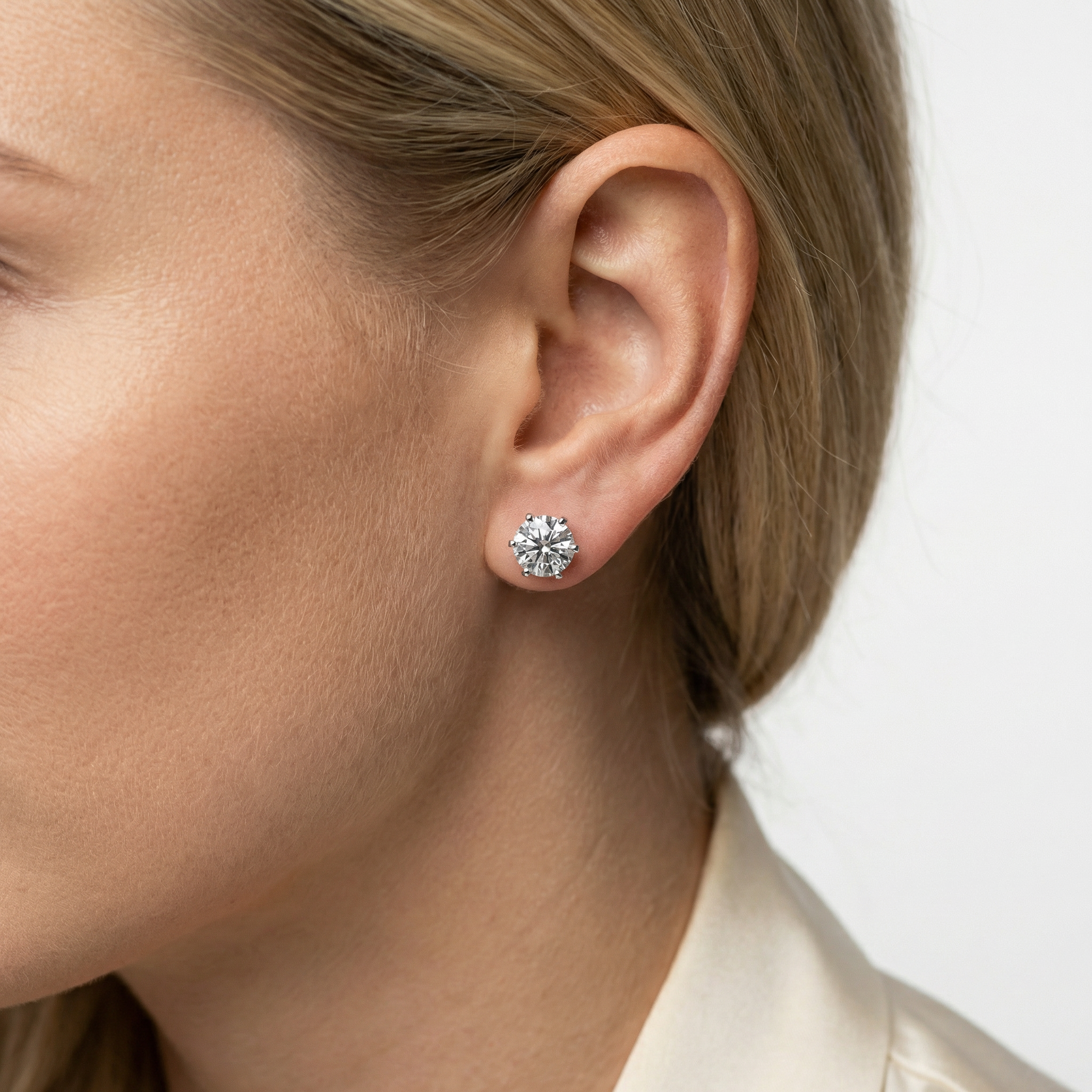 Orion Moissanite Earring