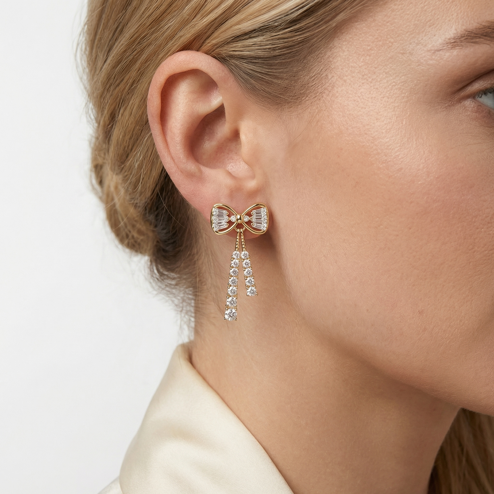 Velvet Moissanite Earring