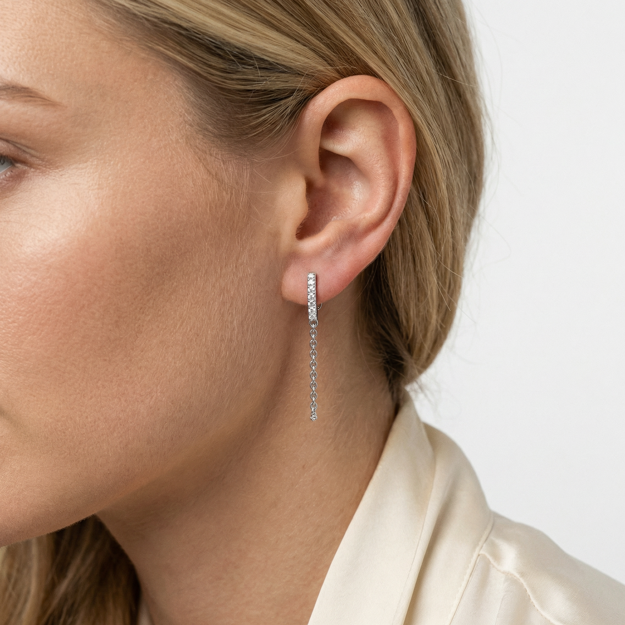 Ulani Moissanite Earring