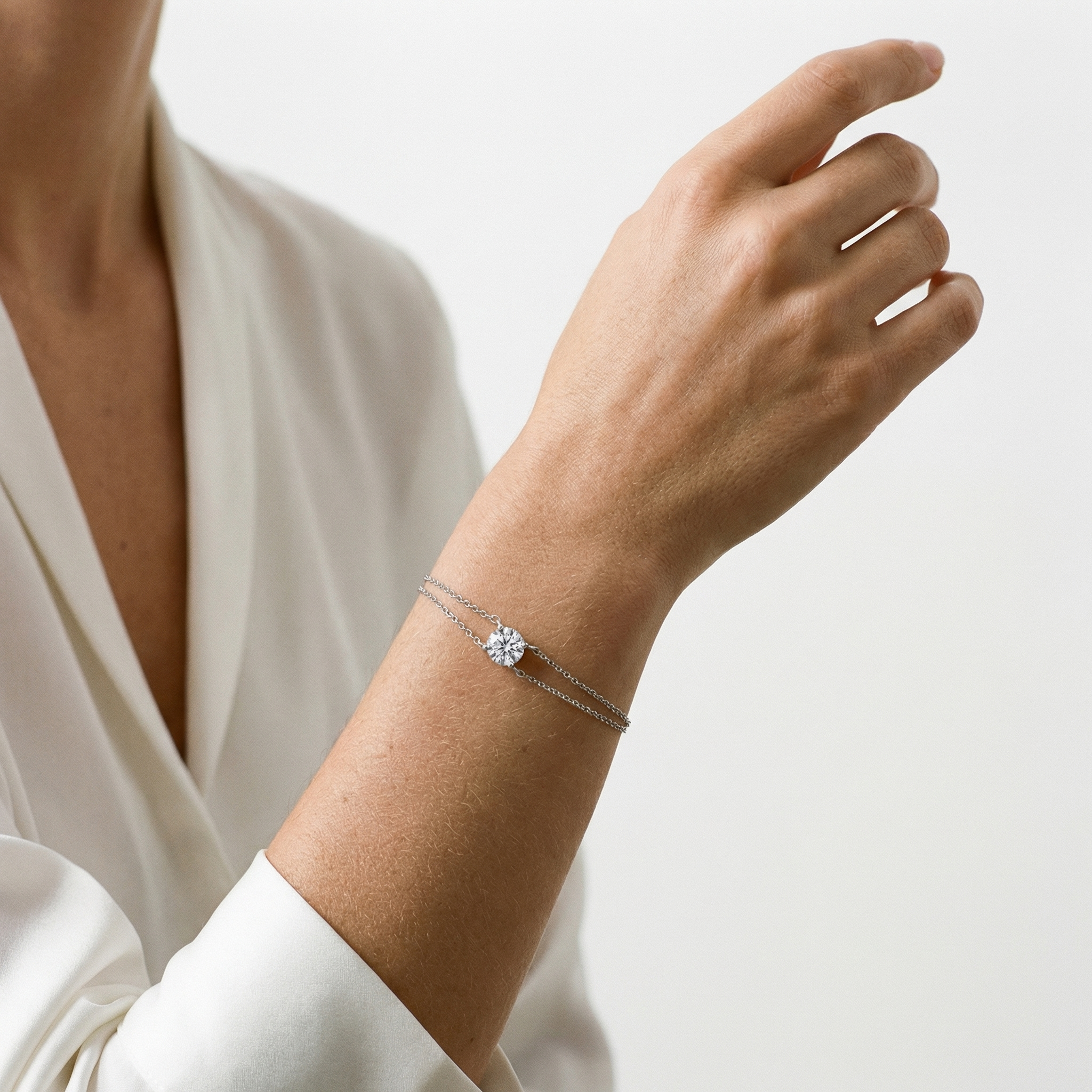 Dove Moissanite Bracelet