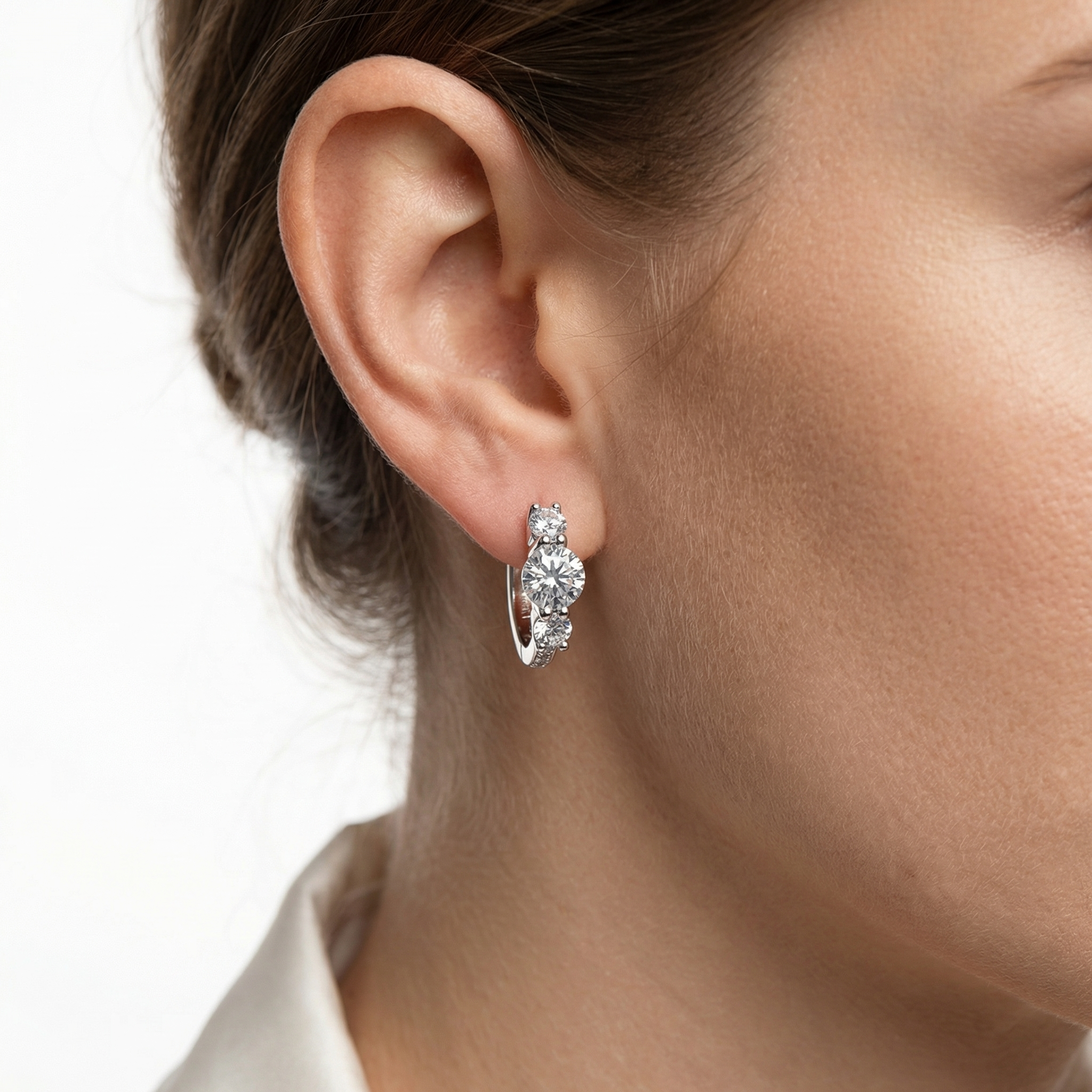 Bexley Moissanite Earring