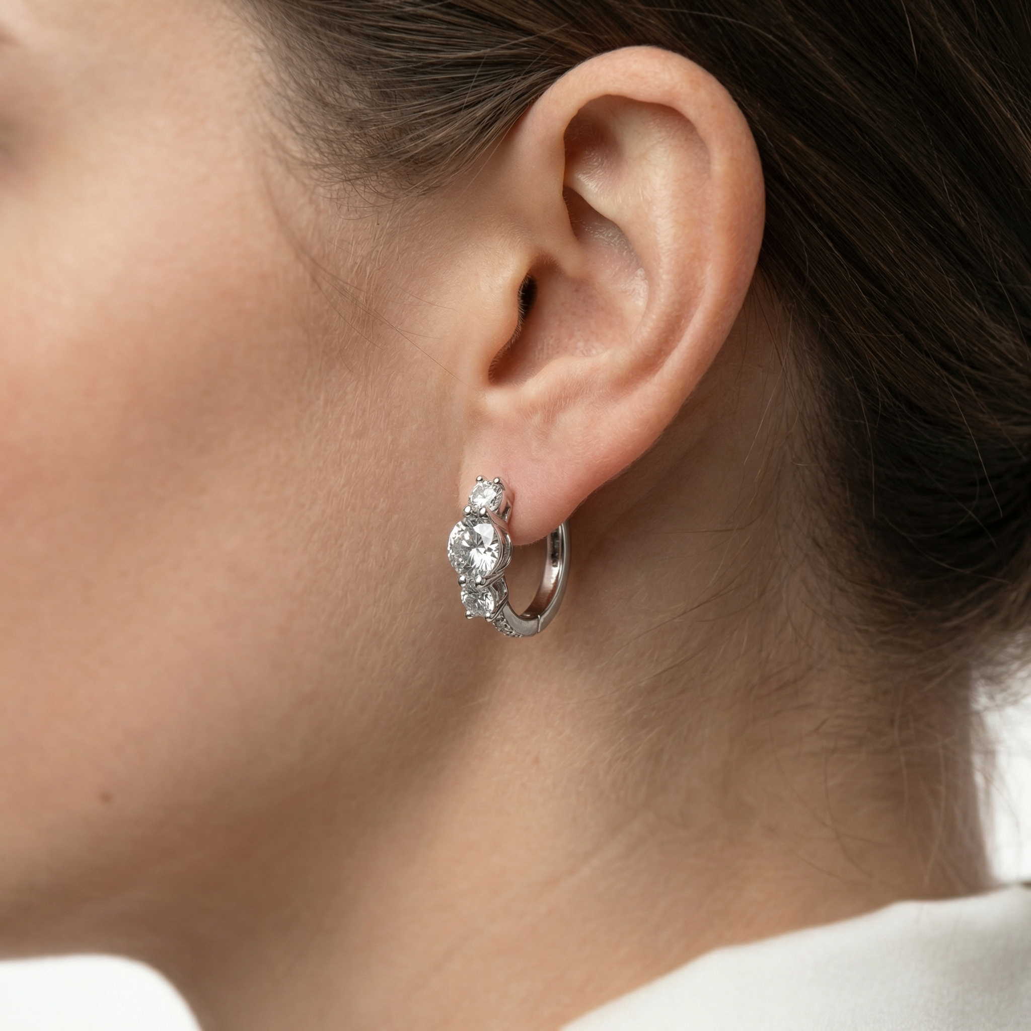 Bexley Moissanite Earring