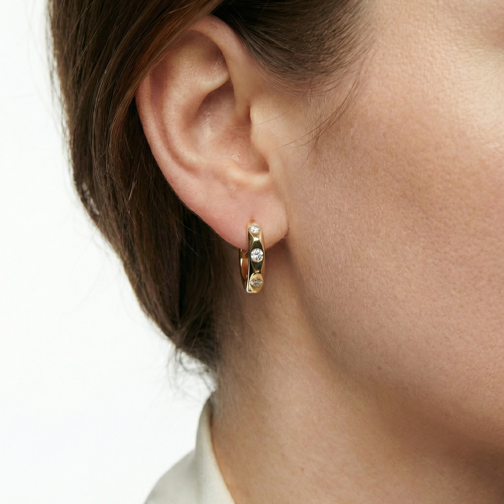 Thessaly Moissanite Earring