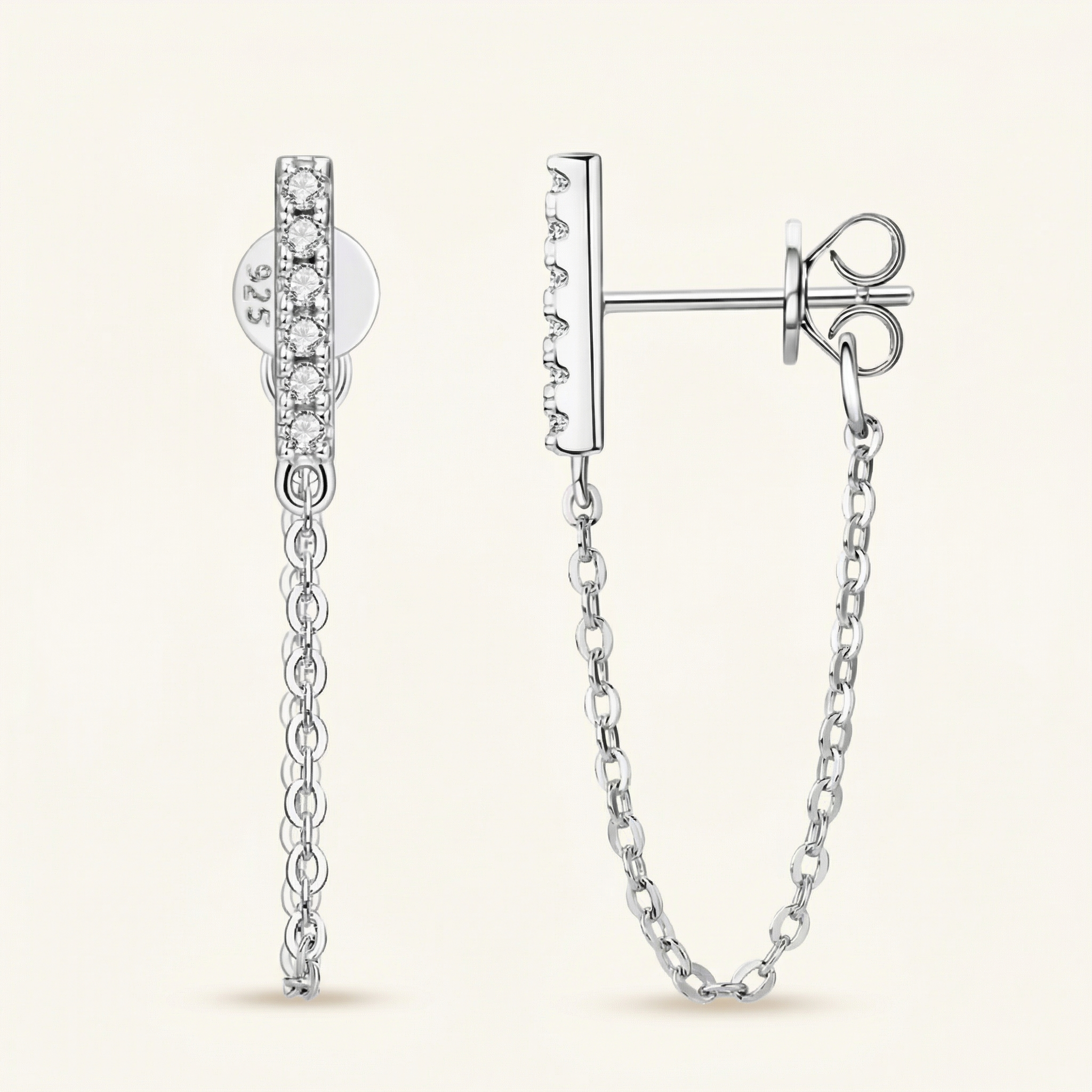 Ulani Moissanite Earring