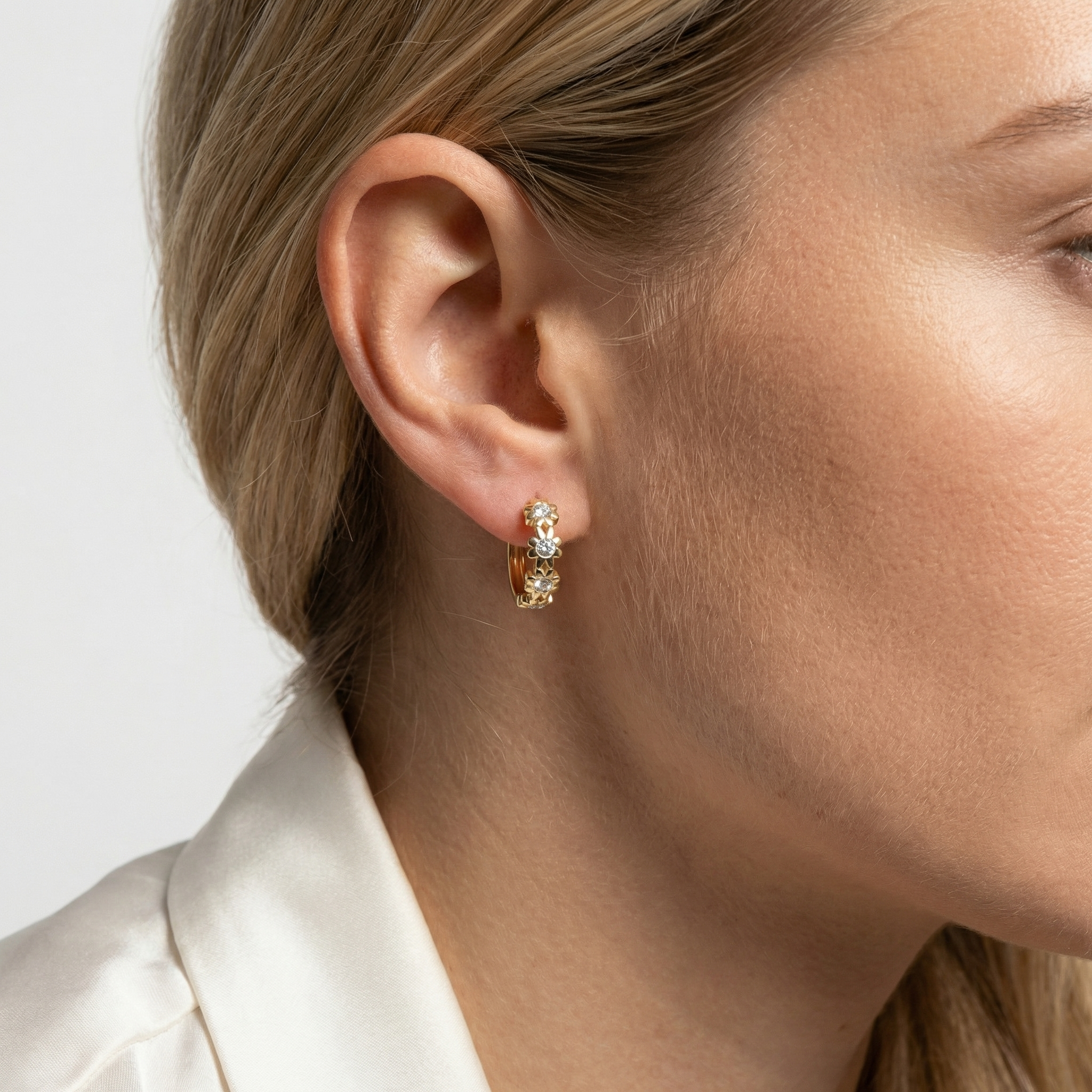 Novalee Moissanite Earring