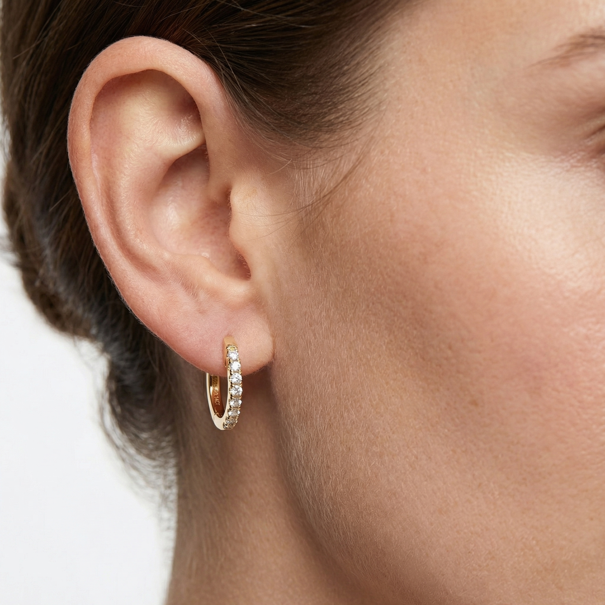 Rielle Moissanite Earring